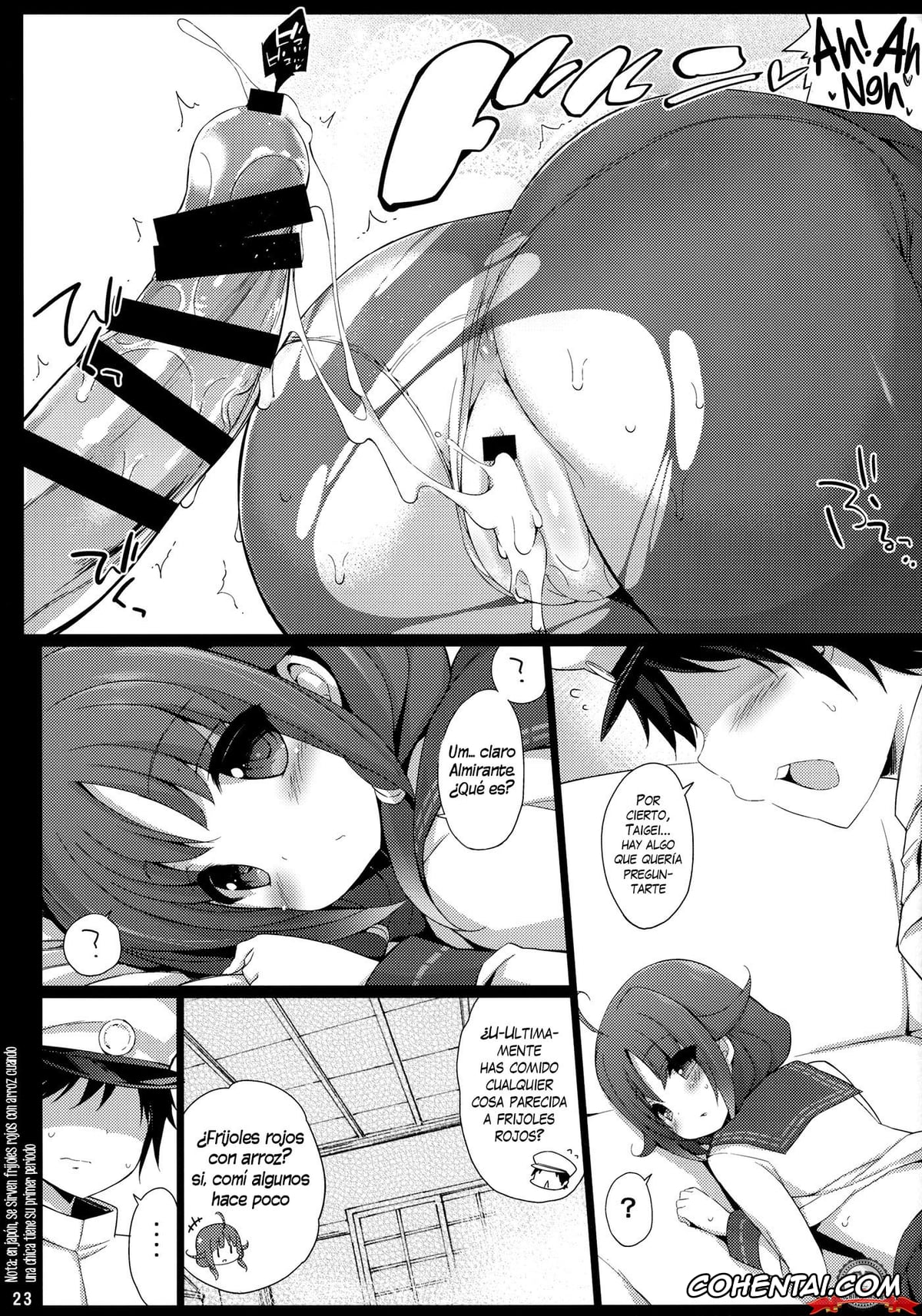Kantai Collection -KanColle- xxx, Taigei xxx, Teitoku xxx, Taigei-Chan to Yasen Shitai! (Kantai Collection -KanColle-), pagina 22