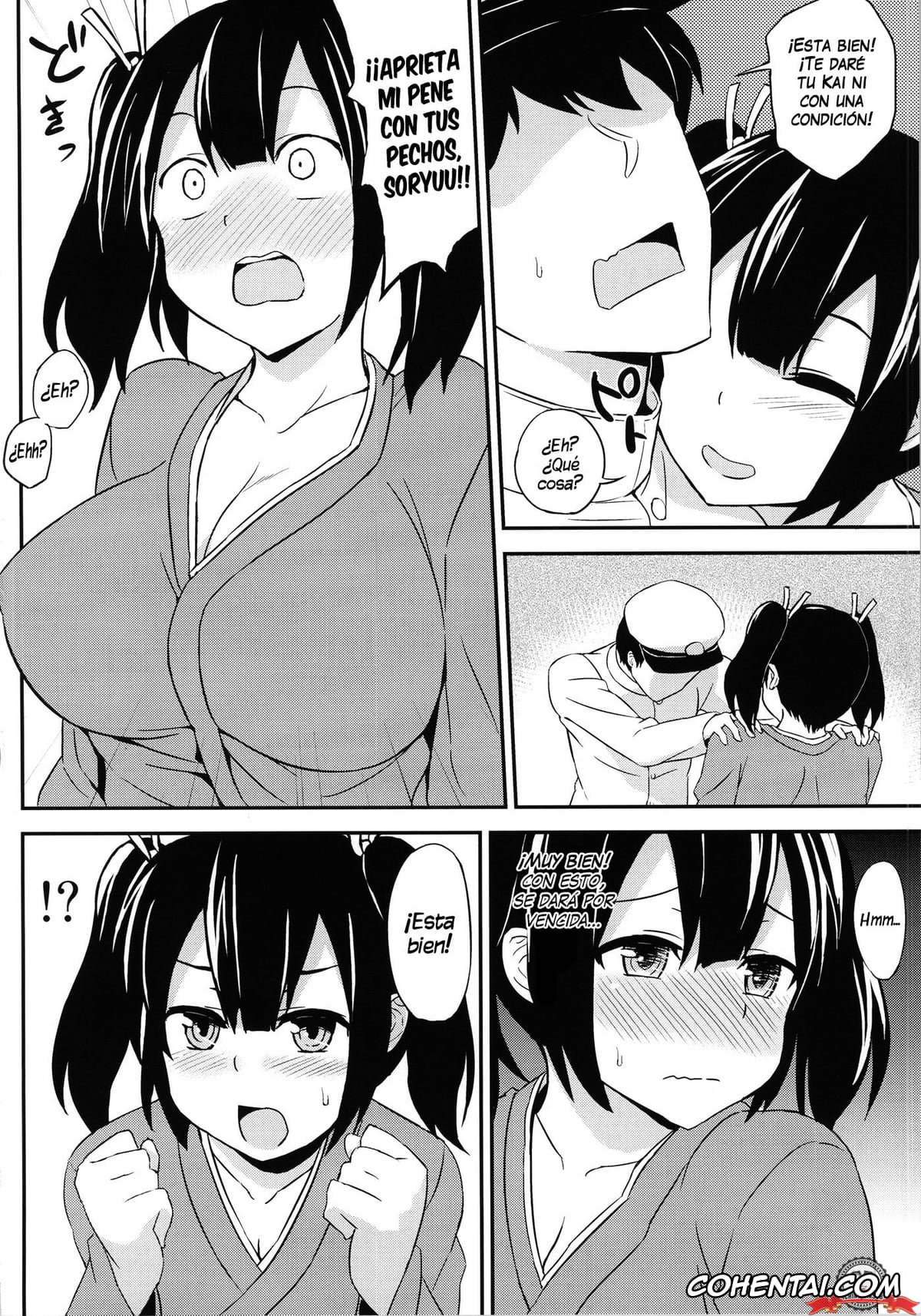 Kantai Collection -KanColle- hentai, Souryuu hentai, Teitoku hentai, Bikini Kousen (Kantai Collection -KanColle-), pagina 3