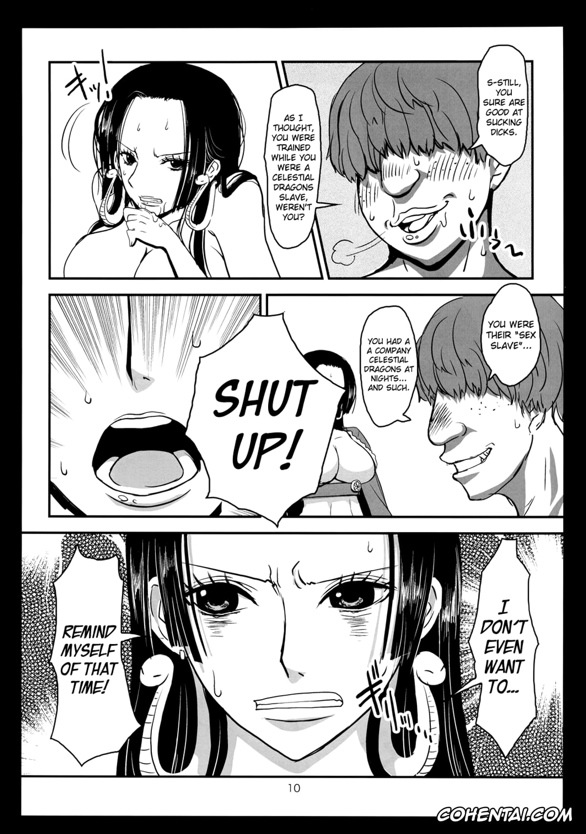 One Piece hentai, Boa Hancock hentai, Metabolism-H Moto Dorei Kaizoku Jotei Hancock no Hanayome Shiyugyou (One Piece), pagina 9