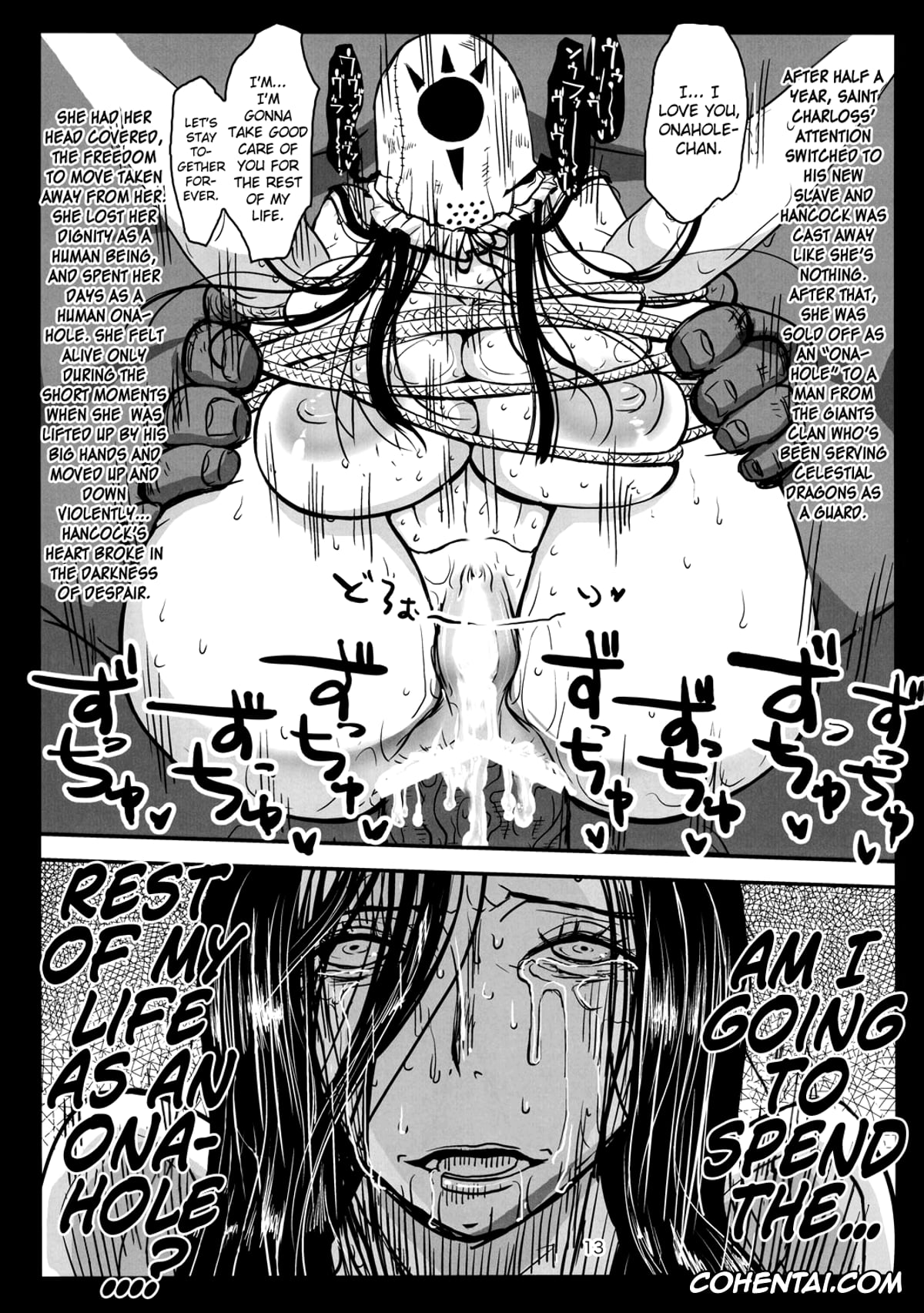 One Piece hentai, Boa Hancock hentai, Metabolism-H Moto Dorei Kaizoku Jotei Hancock no Hanayome Shiyugyou (One Piece), pagina 12