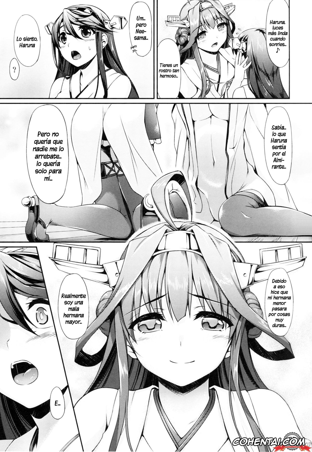 Kantai Collection -KanColle- hentai, Haruna hentai, Kongou hentai, KonHaru Wedding (Kantai Collection -KanColle-), pagina 6