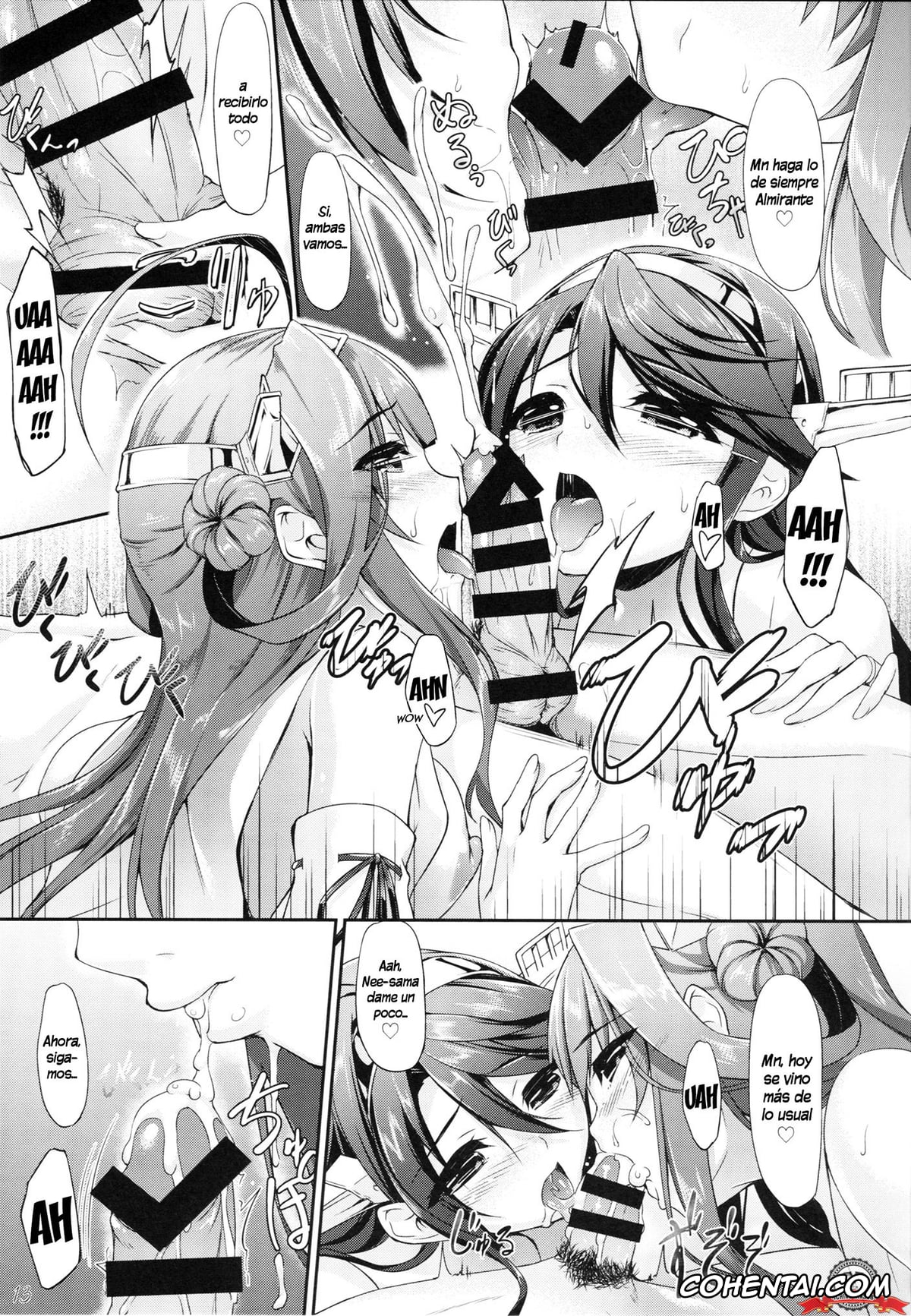 Kantai Collection -KanColle- hentai, Haruna hentai, Kongou hentai, KonHaru Wedding (Kantai Collection -KanColle-), pagina 12