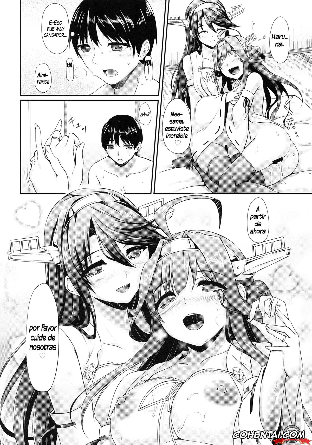 Kantai Collection -KanColle- porno, Haruna porno, Kongou porno, KonHaru Wedding (Kantai Collection -KanColle-), pagina 23