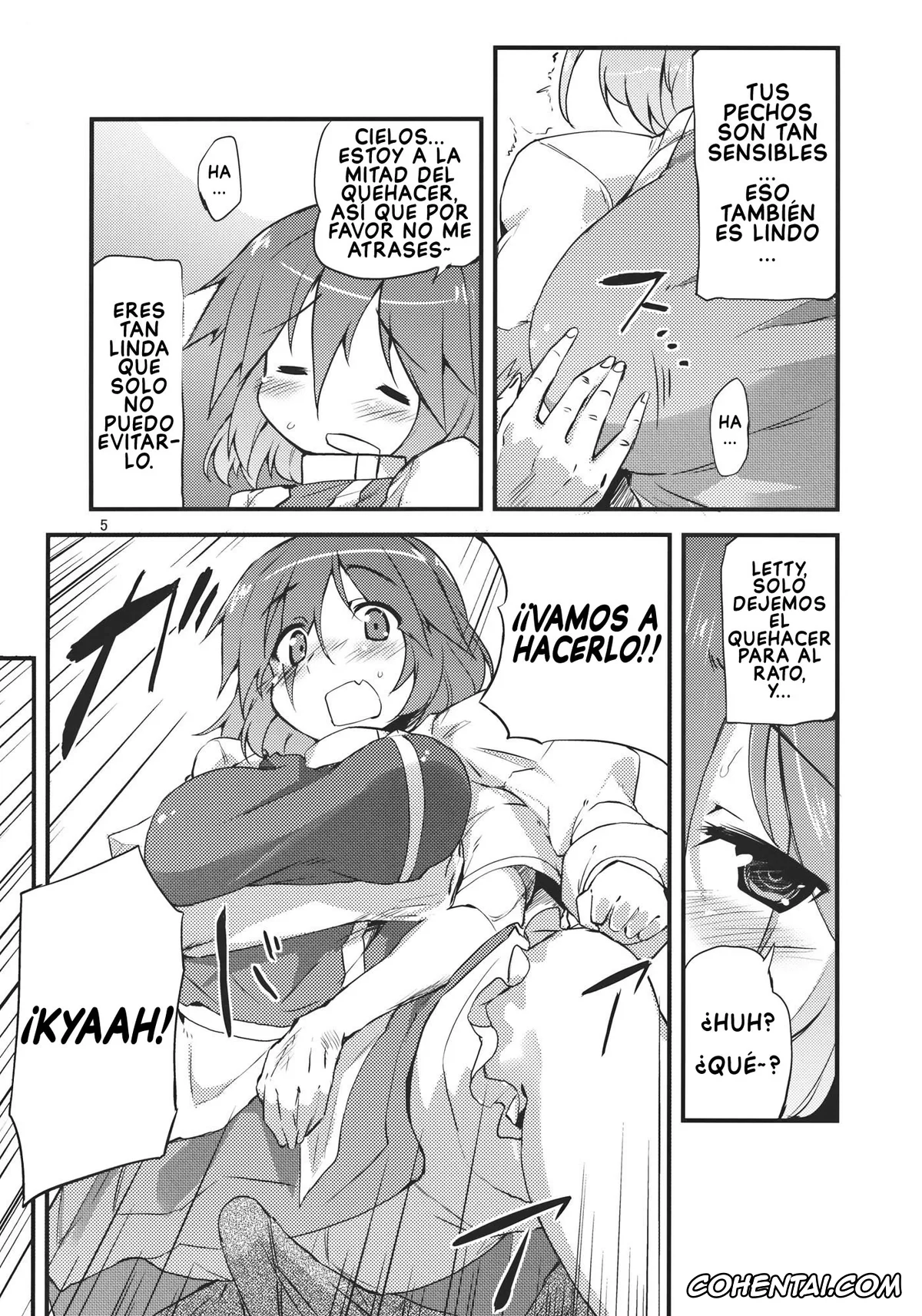 Touhou Project xxx, Letty Whiterock xxx, x Letty (Touhou Project), pagina 4