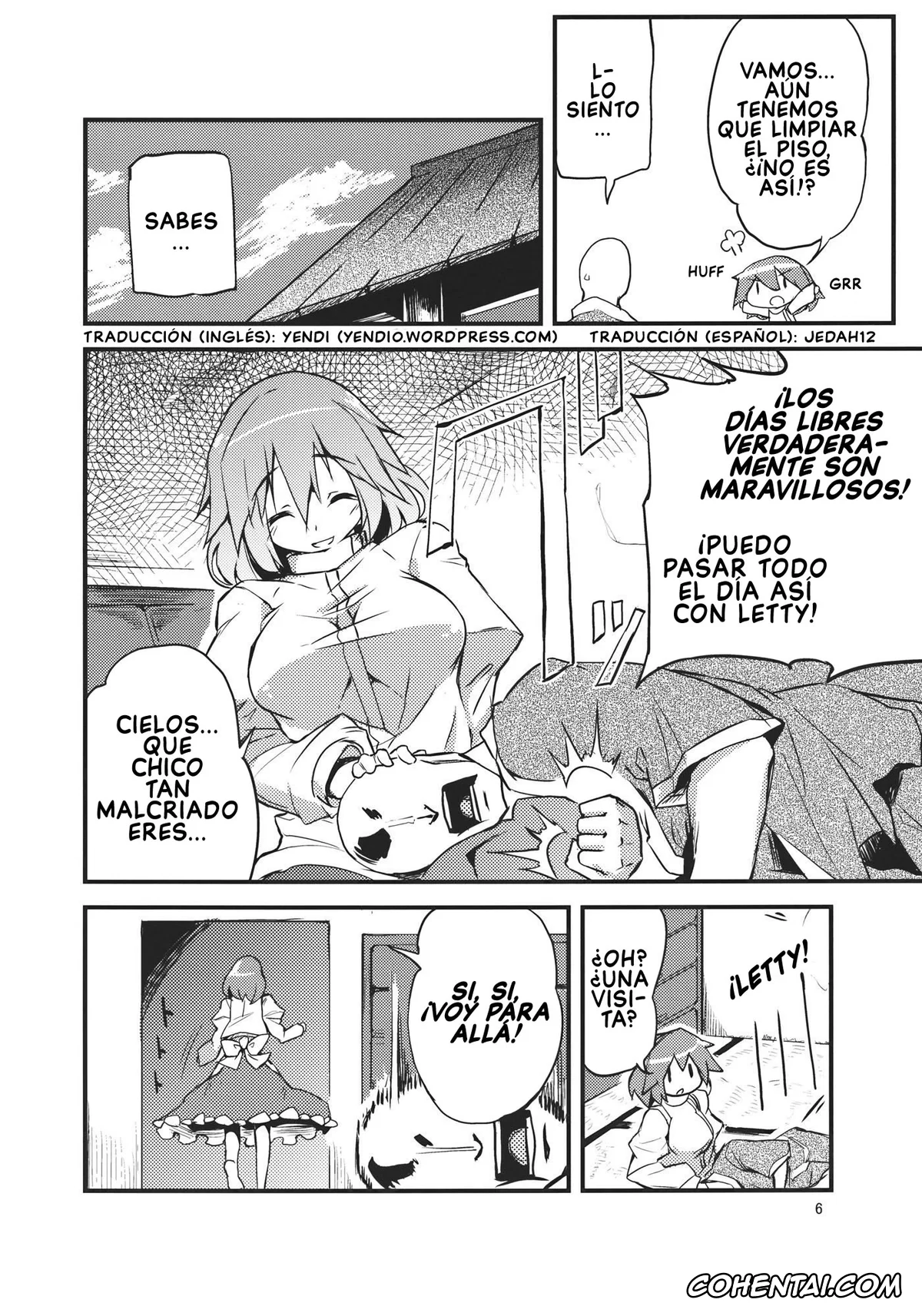Touhou Project porno, Letty Whiterock porno, x Letty (Touhou Project), pagina 5