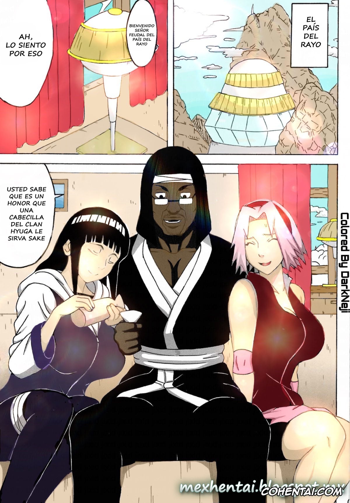 NARUTO porno, Hinata Hyuga porno, Sakura Haruno porno, SakuHina Inninden (NARUTO), pagina 2