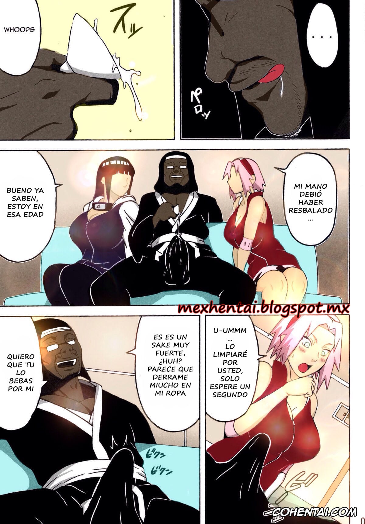 NARUTO xxx, Hinata Hyuga xxx, Sakura Haruno xxx, SakuHina Inninden (NARUTO), pagina 4