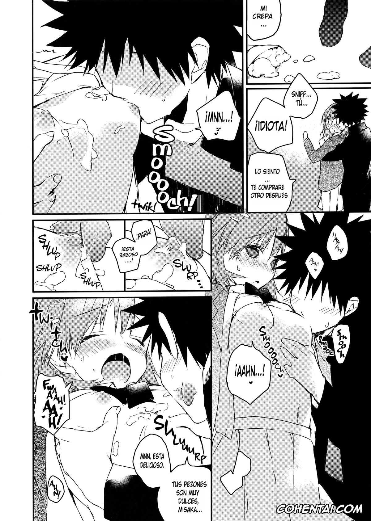 Toaru Project porno, Mikoto Misaka porno, Touma Kamijou porno, Mikoto to. 2 (Toaru Majutsu no Index), pagina 14