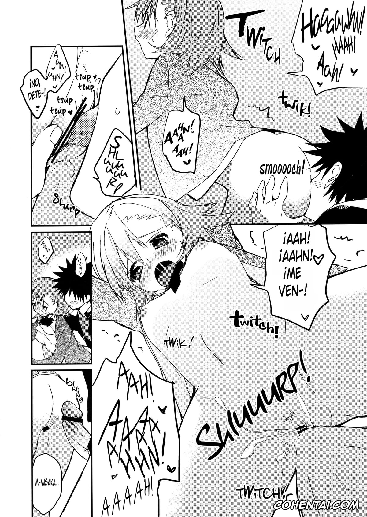 Toaru Project xxx, Mikoto Misaka xxx, Touma Kamijou xxx, Mikoto to. 2 (Toaru Majutsu no Index), pagina 16
