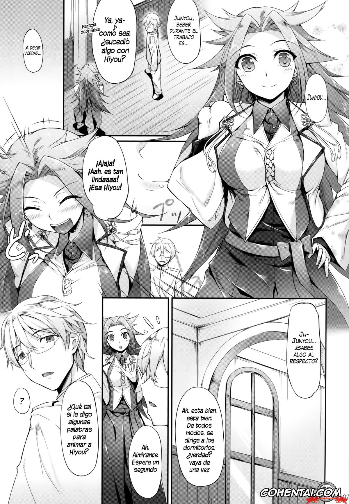 Kantai Collection -KanColle- hentai, Hiyou hentai, Teitoku hentai, Hiizuru Taka (Kantai Collection -KanColle-), pagina 6