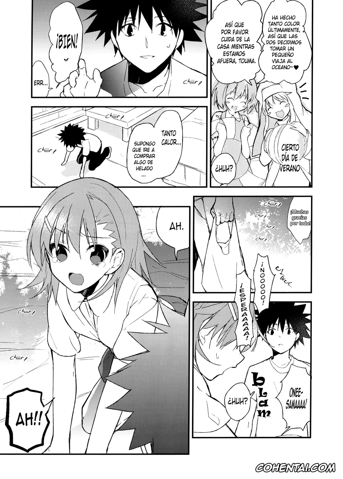 Toaru Project porno, Mikoto Misaka porno, Touma Kamijou porno, Mikoto to. 3 (Toaru Majutsu no Index), pagina 5