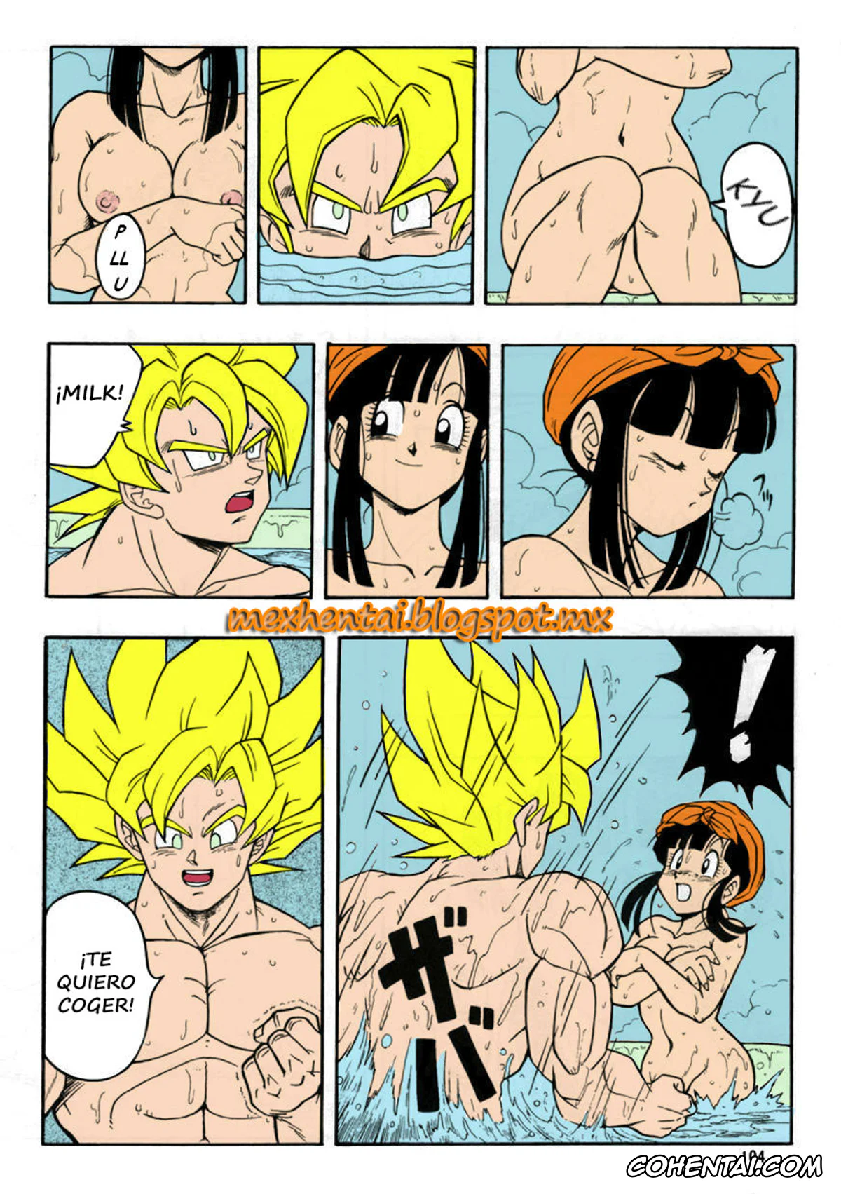 Dragon Ball Z hentai, Chi Chi hentai, Son Goku hentai, Dragon Ball H Bessatsu Soushuuhen (Dragon Ball Z), pagina 6