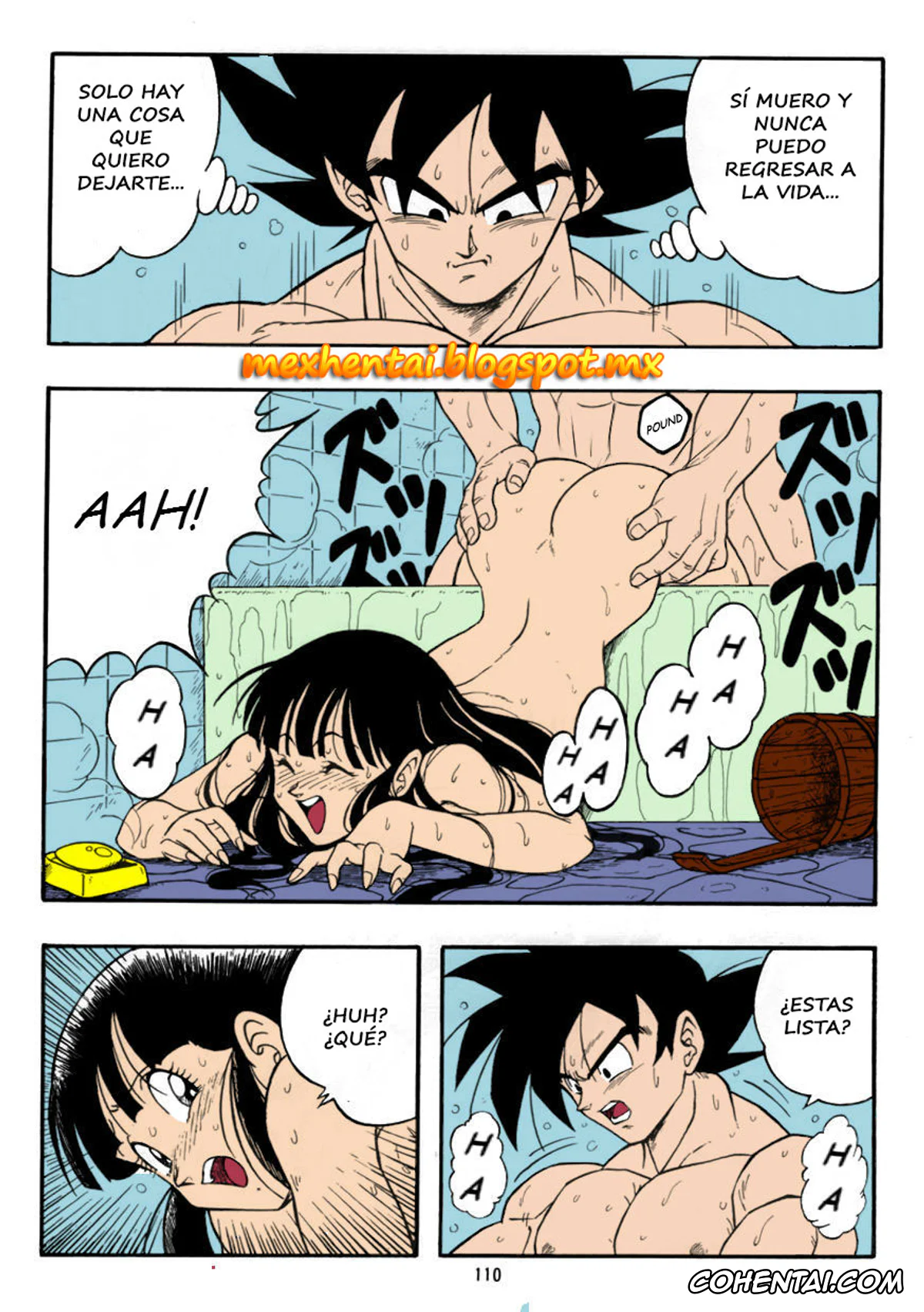 Dragon Ball Z hentai, Chi Chi hentai, Son Goku hentai, Dragon Ball H Bessatsu Soushuuhen (Dragon Ball Z), pagina 12