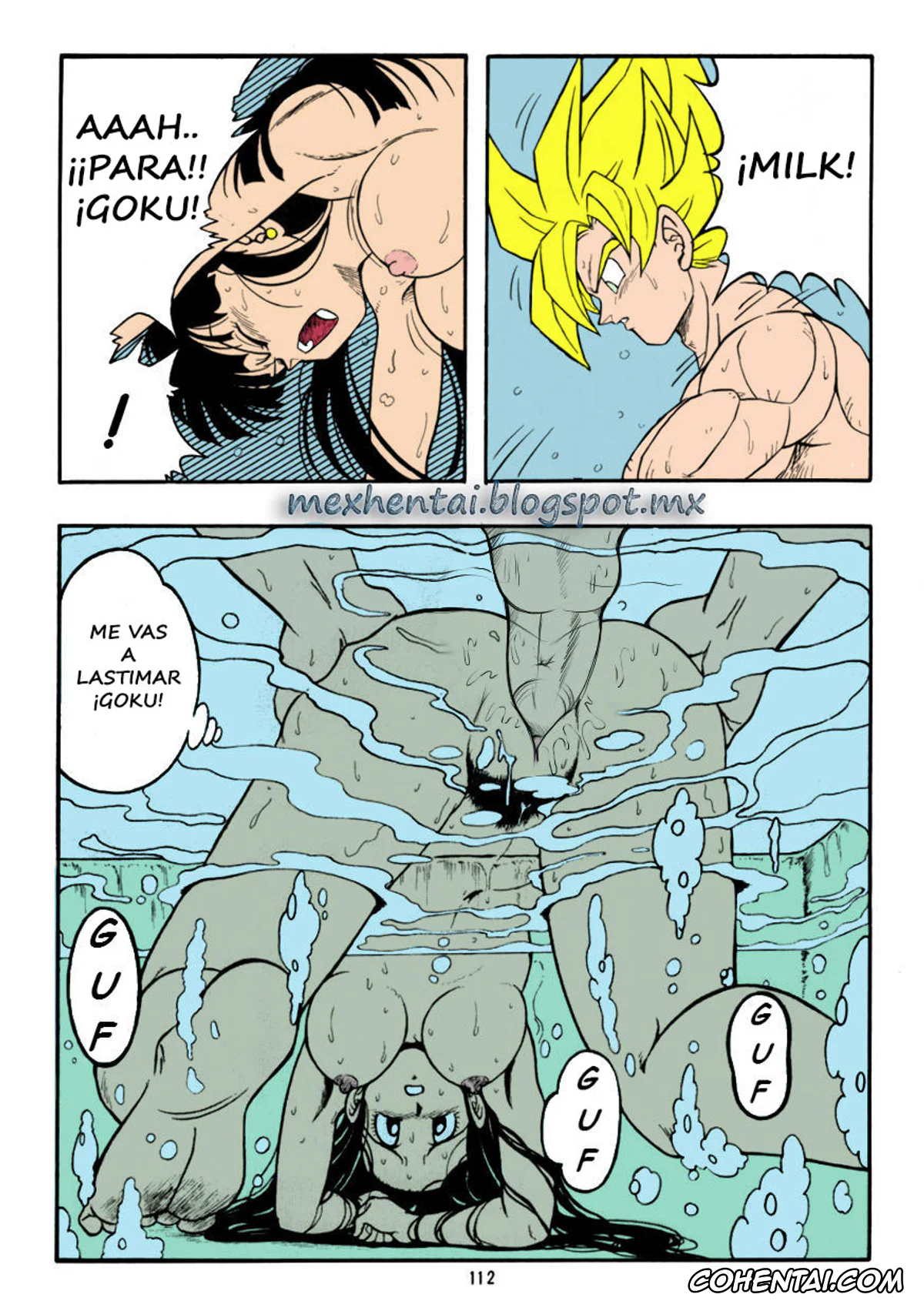 Dragon Ball Z xxx, Chi Chi xxx, Son Goku xxx, Dragon Ball H Bessatsu Soushuuhen (Dragon Ball Z), pagina 13