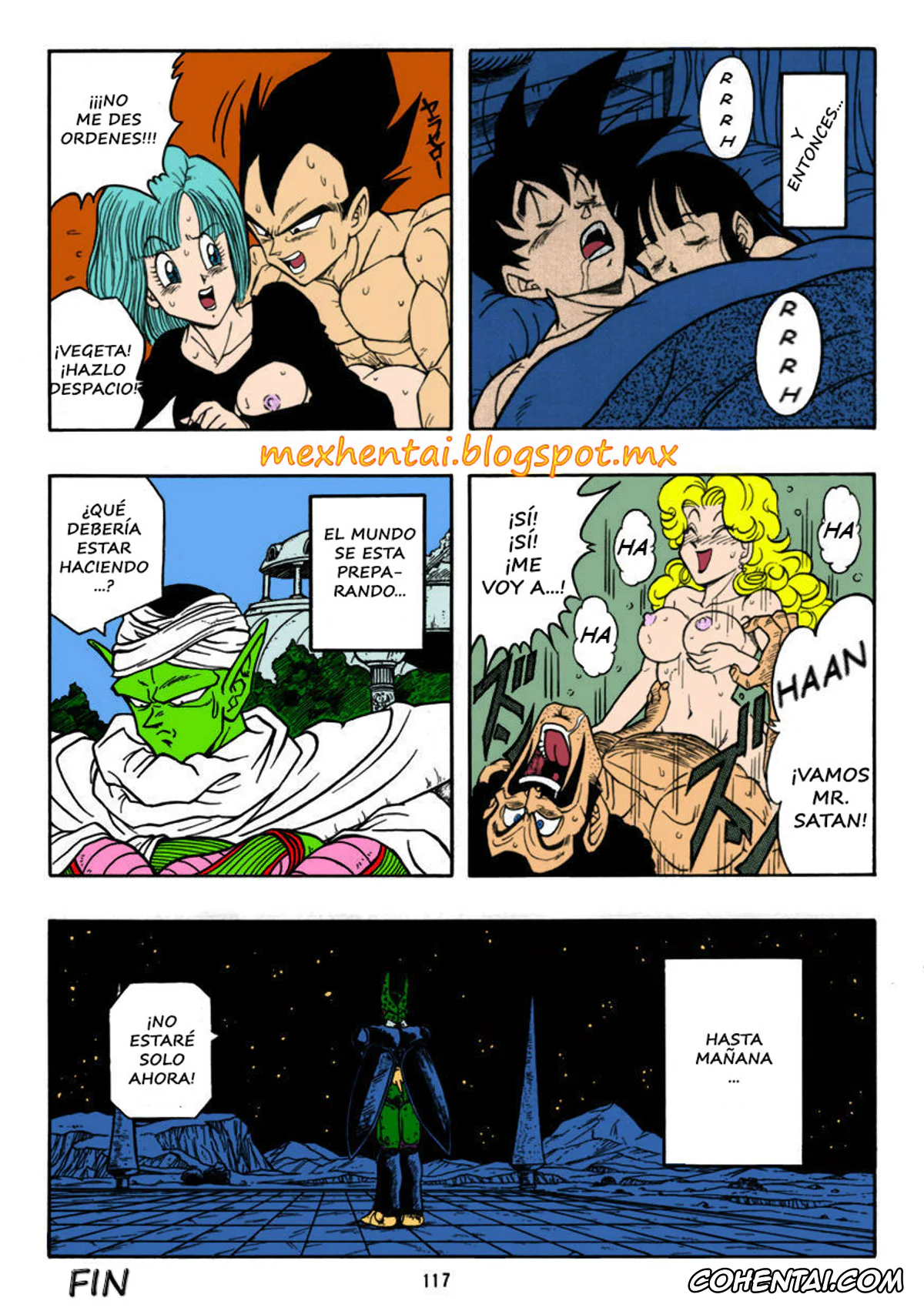 Dragon Ball Z hentai, Chi Chi hentai, Son Goku hentai, Dragon Ball H Bessatsu Soushuuhen (Dragon Ball Z), pagina 18