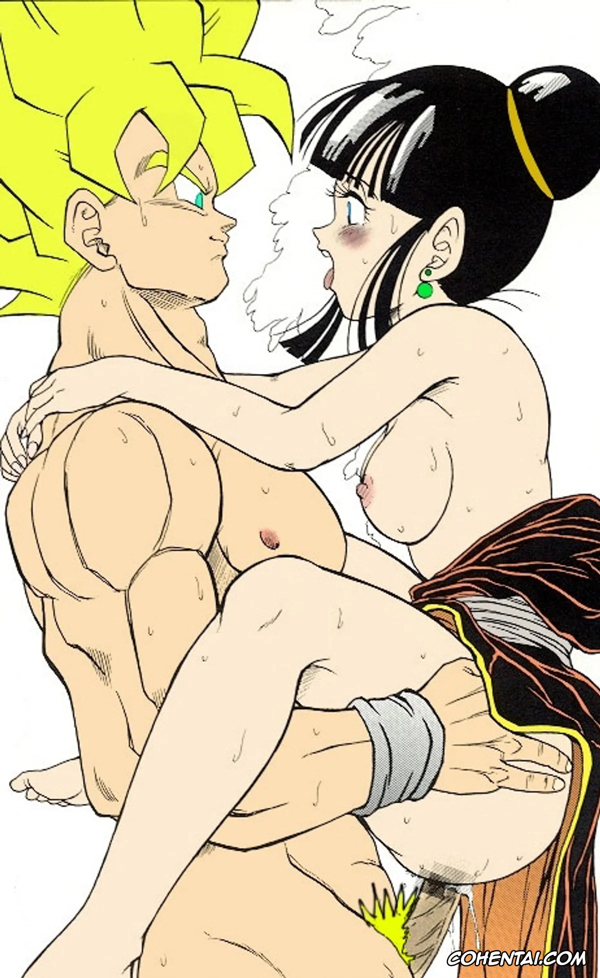 Dragon Ball Z porno, Chi Chi porno, Son Goku porno, Dragon Ball H Bessatsu Soushuuhen (Dragon Ball Z), pagina 26