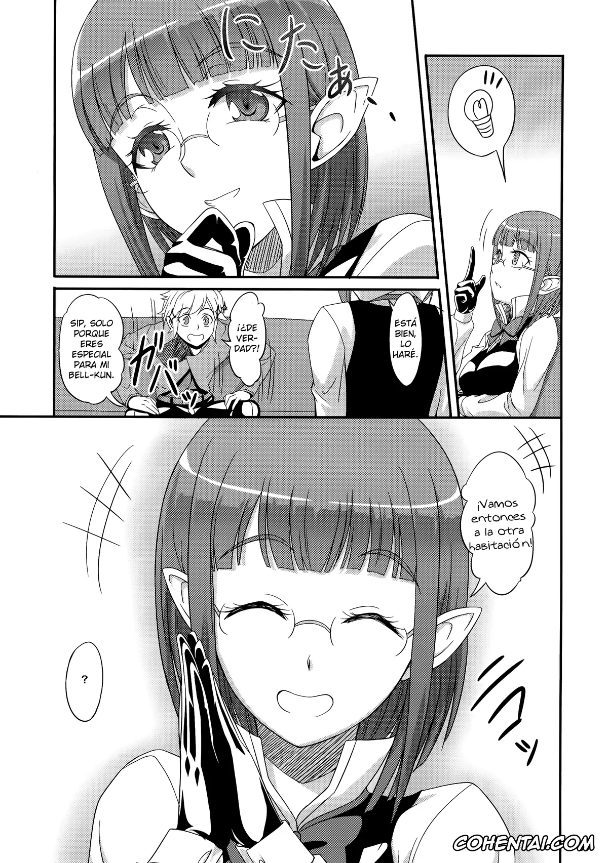 Dungeon ni Deai o Motomeru no wa Machigatteiru Darou ka porno, Bell Cranel porno, Eina Tulle porno, Special Lesson (Dungeon ni Deai o Motomeru no wa Machigatteiru Darou ka), pagina 5