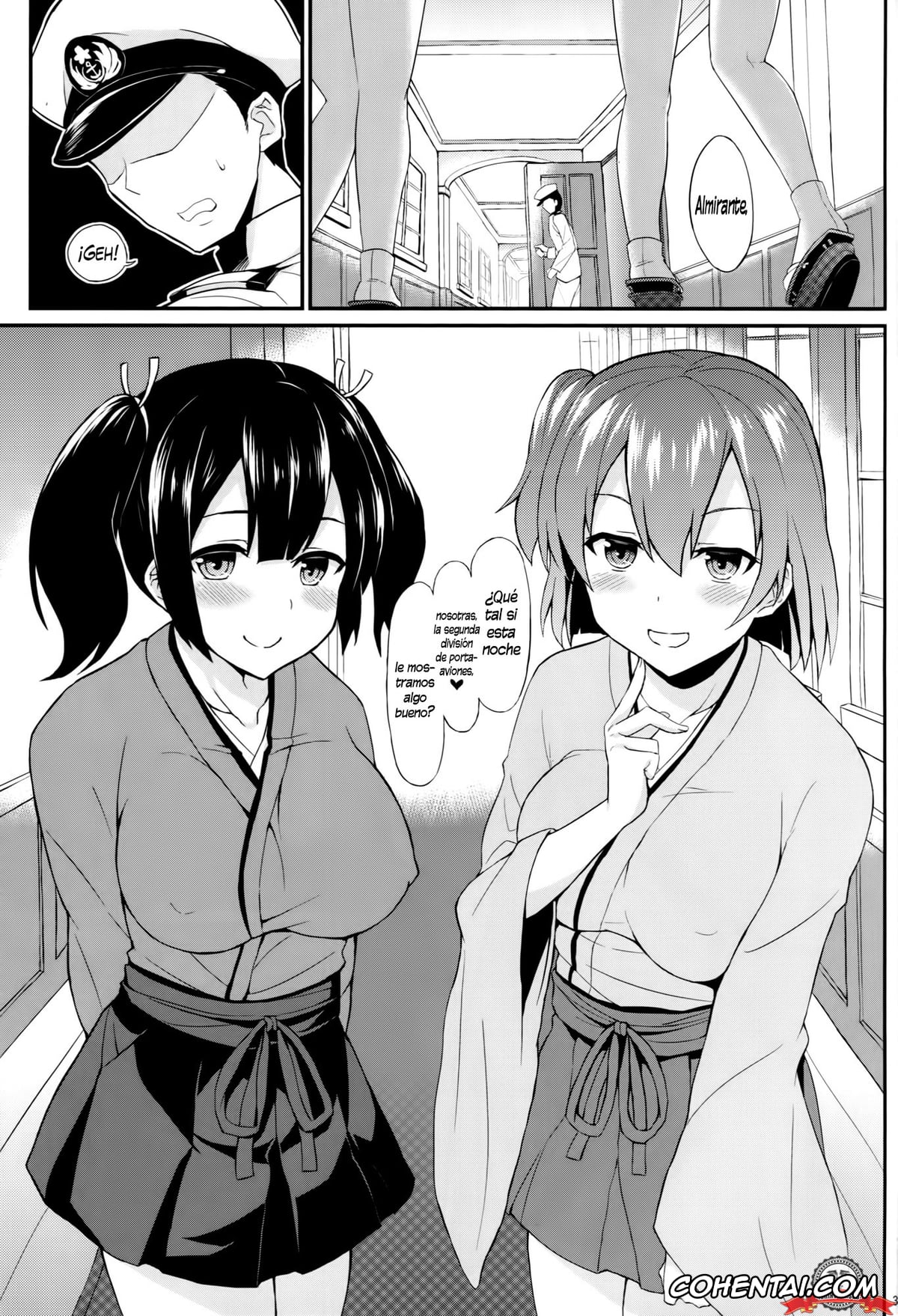 Kantai Collection -KanColle- porno, Hiryuu porno, Souryuu porno, Teitoku porno, Bikini Kousen Kai (Kantai Collection -KanColle-), pagina 2