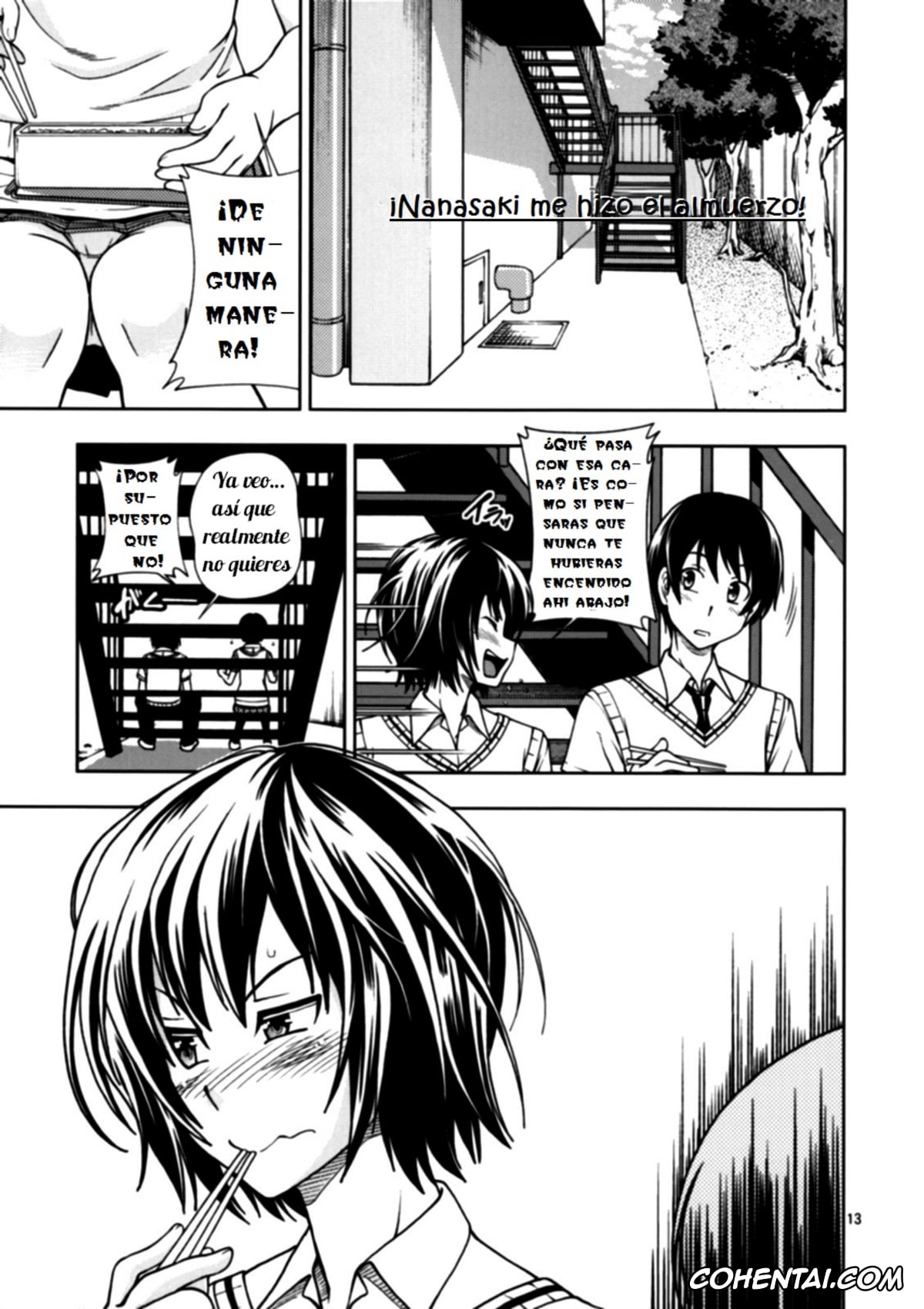 Amagami hentai, Ai Nanasaki hentai, Junichi Tachibana hentai, Chorochoro Kyousei Event (Amagami), pagina 12