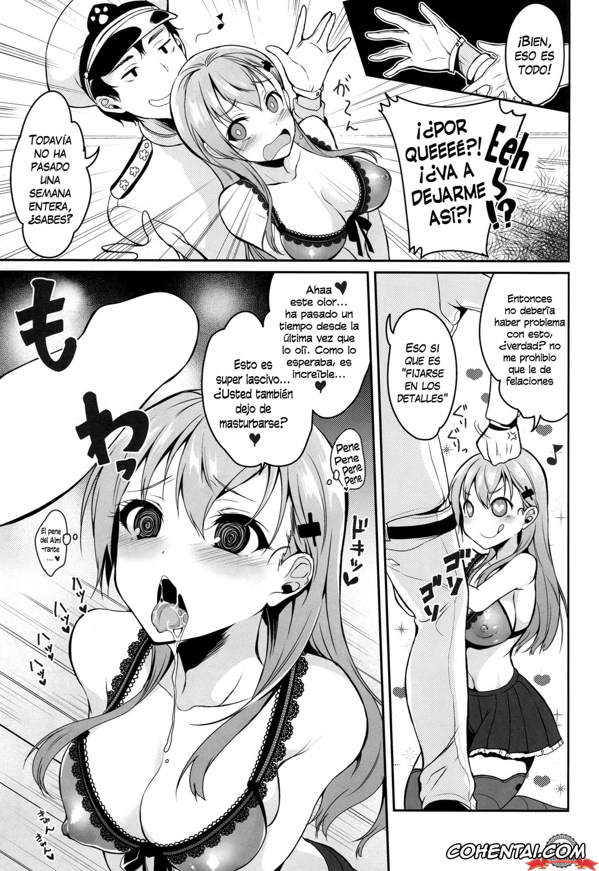 Kantai Collection -KanColle- porno, Suzuya porno, Teitoku porno, Suzuya wa Sore o Gaman Dekinai (Kantai Collection -KanColle-), pagina 8