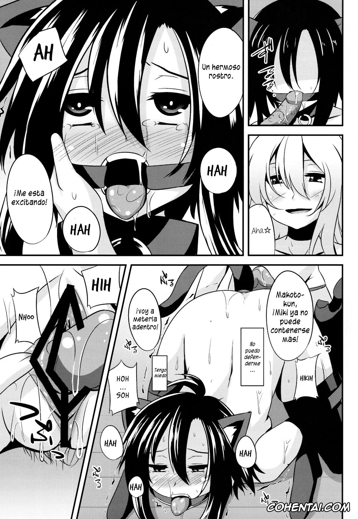The iDOLM@STER hentai, Makoto Kikuchi hentai, Miki Hoshii hentai, MACOHOLIC (THE iDOLM@STER), pagina 18