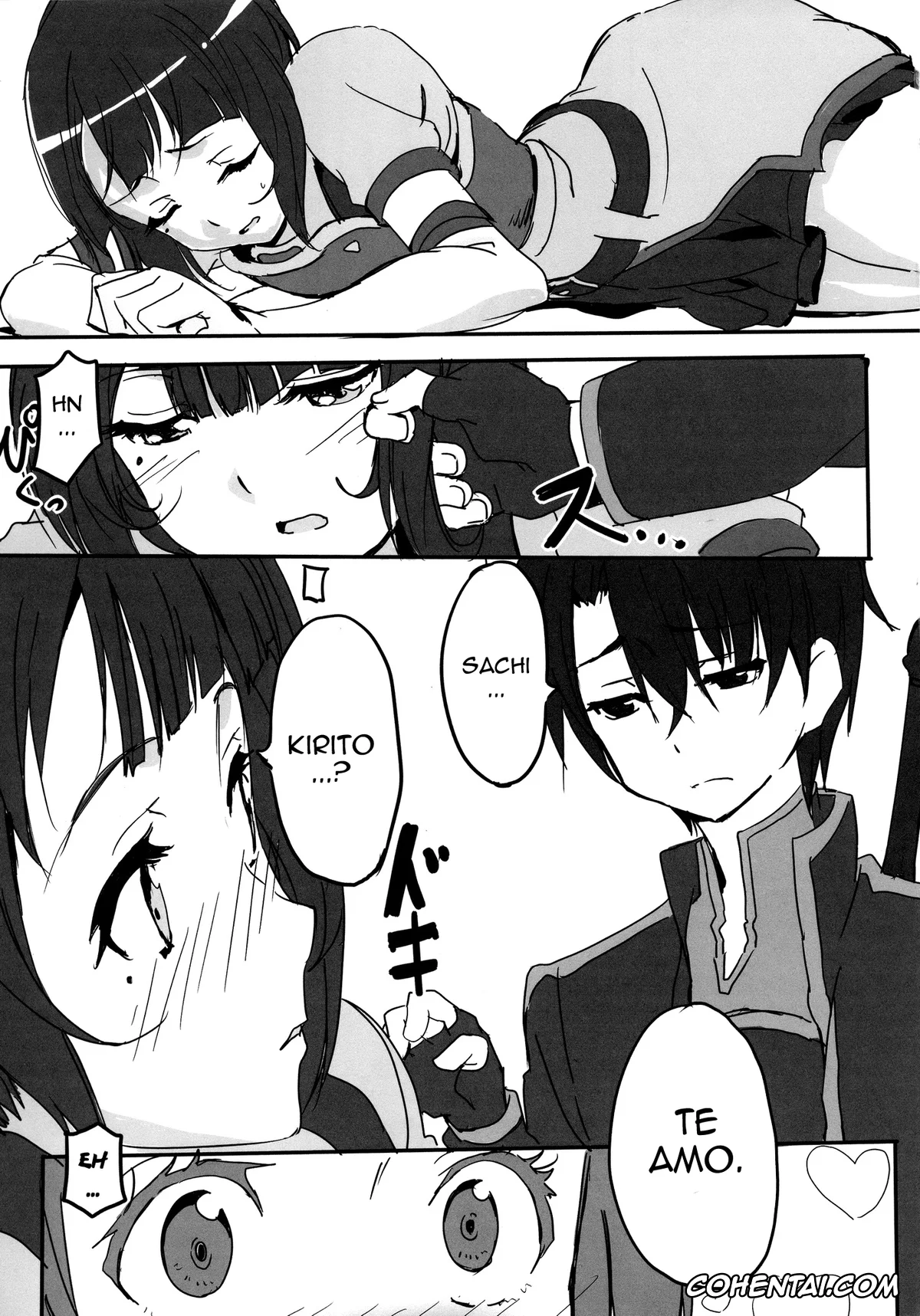 Sword Art Online xxx, Kazuto Kirigaya | Kirito xxx, Sachi xxx, Kuppuku no Sachi (Sword Art Online), pagina 7