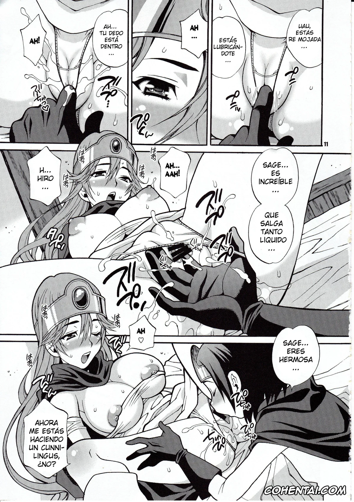 Dragon Quest xxx, Hero xxx, Sage xxx, Yuki Yanagi no Hon 29 – Kenja-san wa Shiritagari! (Dragon Quest III), pagina 10