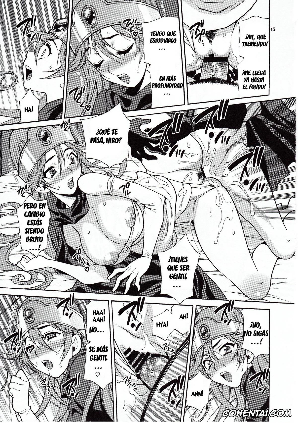 Dragon Quest porno, Hero porno, Sage porno, Yuki Yanagi no Hon 29 – Kenja-san wa Shiritagari! (Dragon Quest III), pagina 14