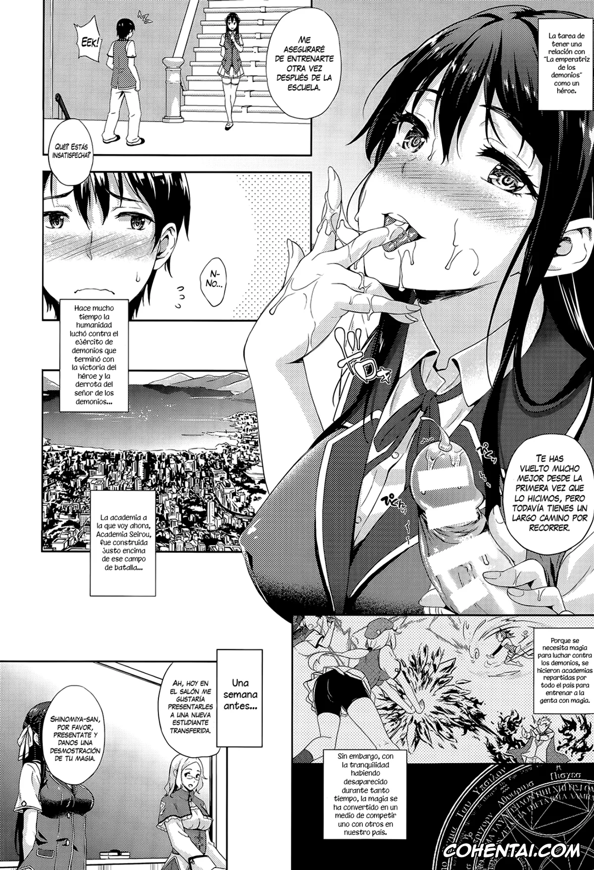 Revistas porno, COMIC Unreal porno, Oyomesan wa Maou!? (COMIC Unreal 2015-06 Vol. 55), pagina 2
