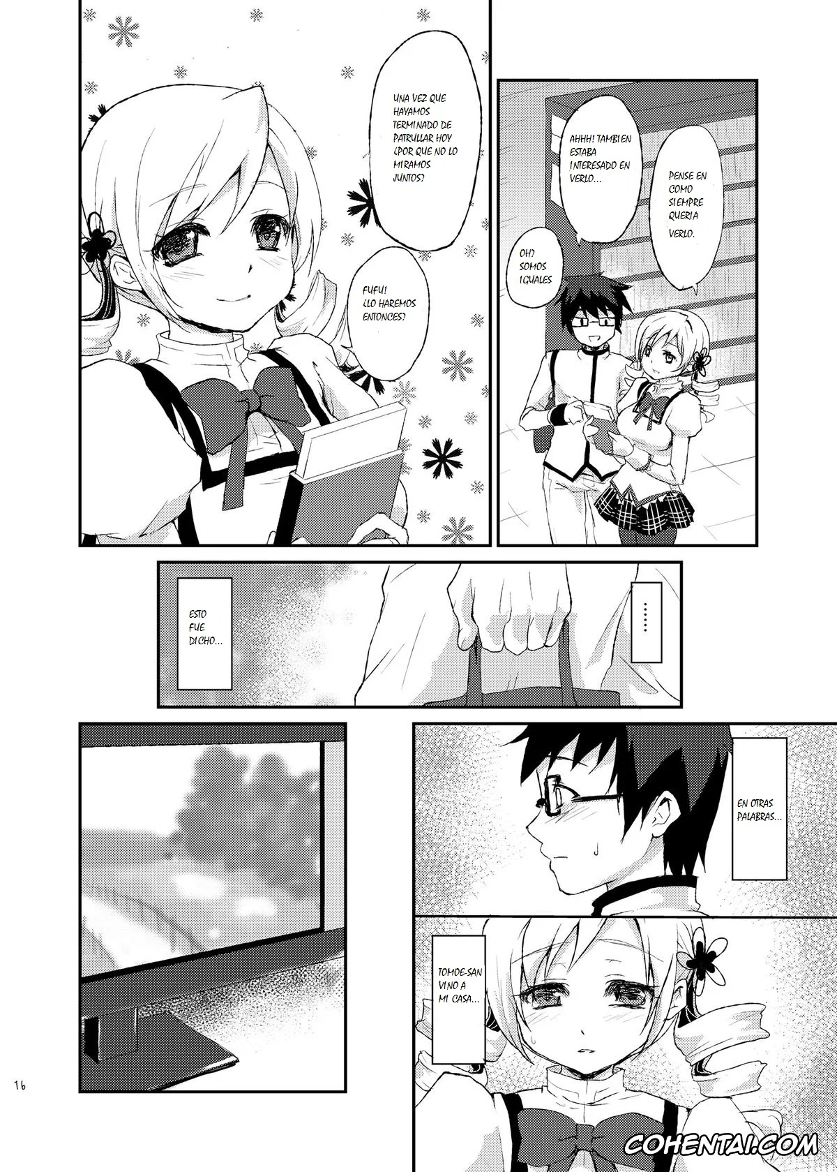 Puella Magi Madoka Magica hentai, Mami Tomoe hentai, Tomohisa Kaname hentai, Affection (Puella Magi Madoka Magica), pagina 15
