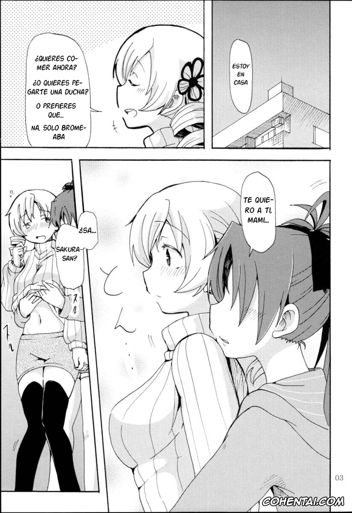 Puella Magi Madoka Magica xxx, Kyouko Sakura xxx, Mami Tomoe xxx, MamiAn! Seikatsu! (Puella Magi Madoka Magica), pagina 4