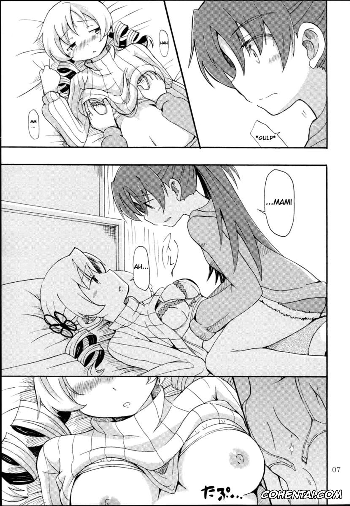 Puella Magi Madoka Magica porno, Kyouko Sakura porno, Mami Tomoe porno, MamiAn! Seikatsu! (Puella Magi Madoka Magica), pagina 8