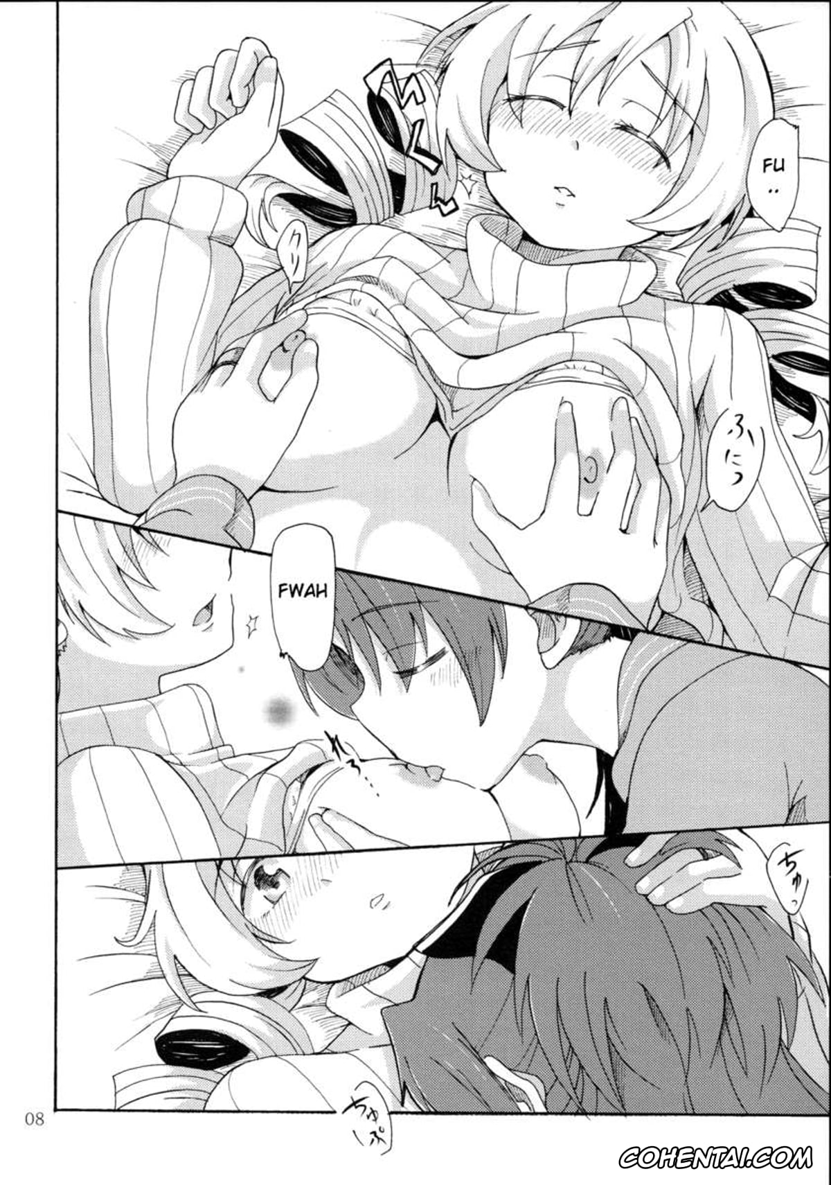 Puella Magi Madoka Magica hentai, Kyouko Sakura hentai, Mami Tomoe hentai, MamiAn! Seikatsu! (Puella Magi Madoka Magica), pagina 9