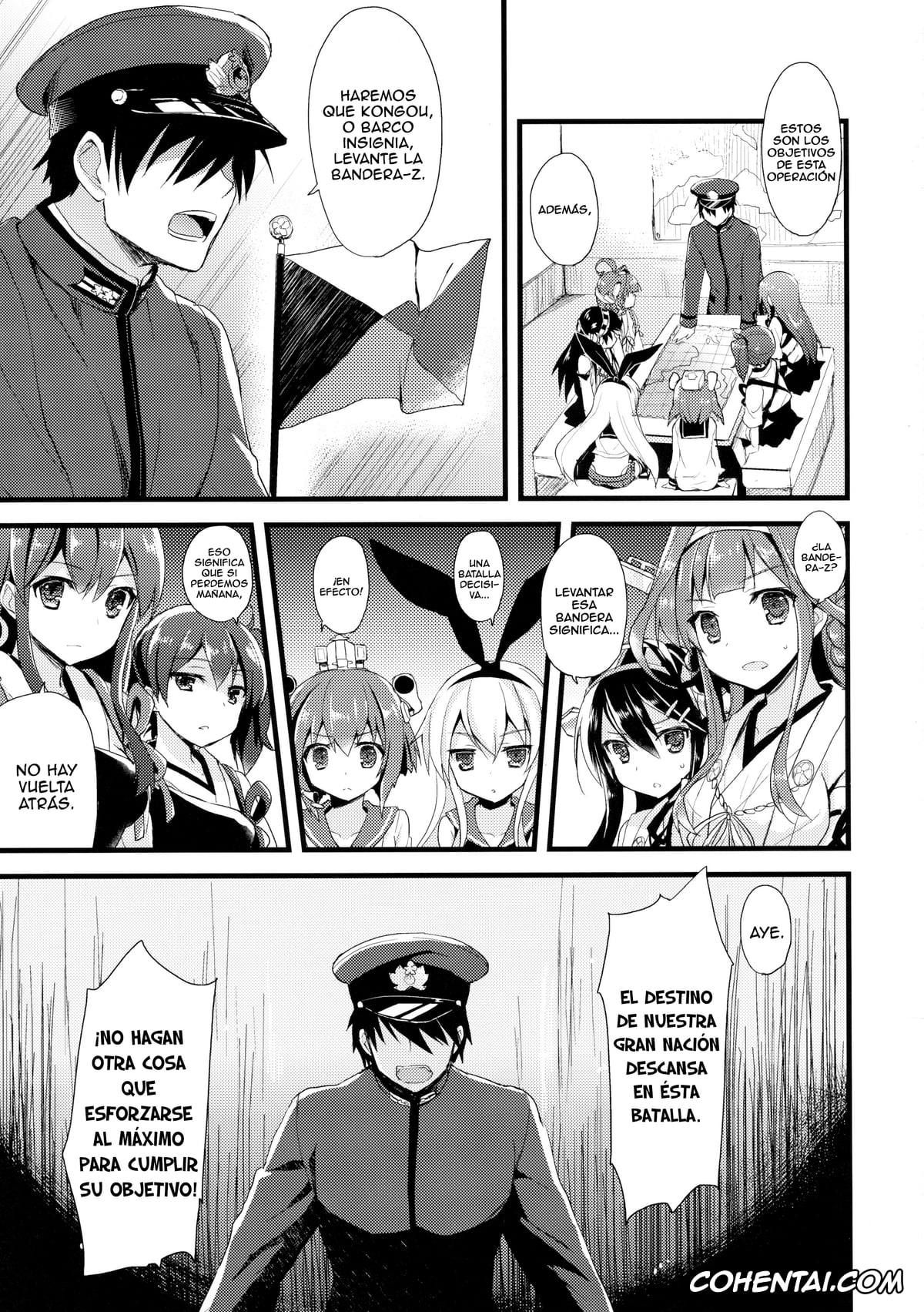 Kantai Collection -KanColle- hentai, Kongou hentai, Teitoku hentai, Koyoi no Yume wa Nami, Nami (Kantai Collection -KanColle-), pagina 3