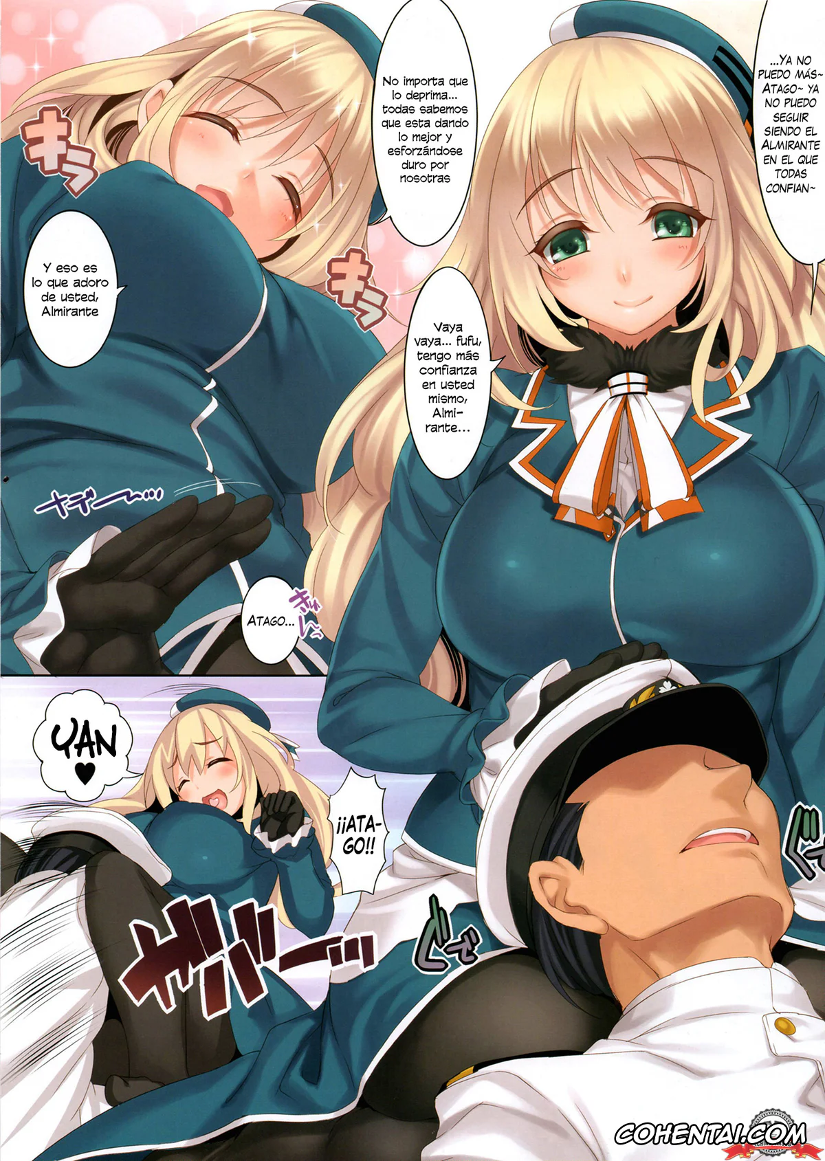 Kantai Collection -KanColle- xxx, Atago xxx, Teitoku xxx, CL-orz 34 (Kantai Collection -KanColle-), pagina 4