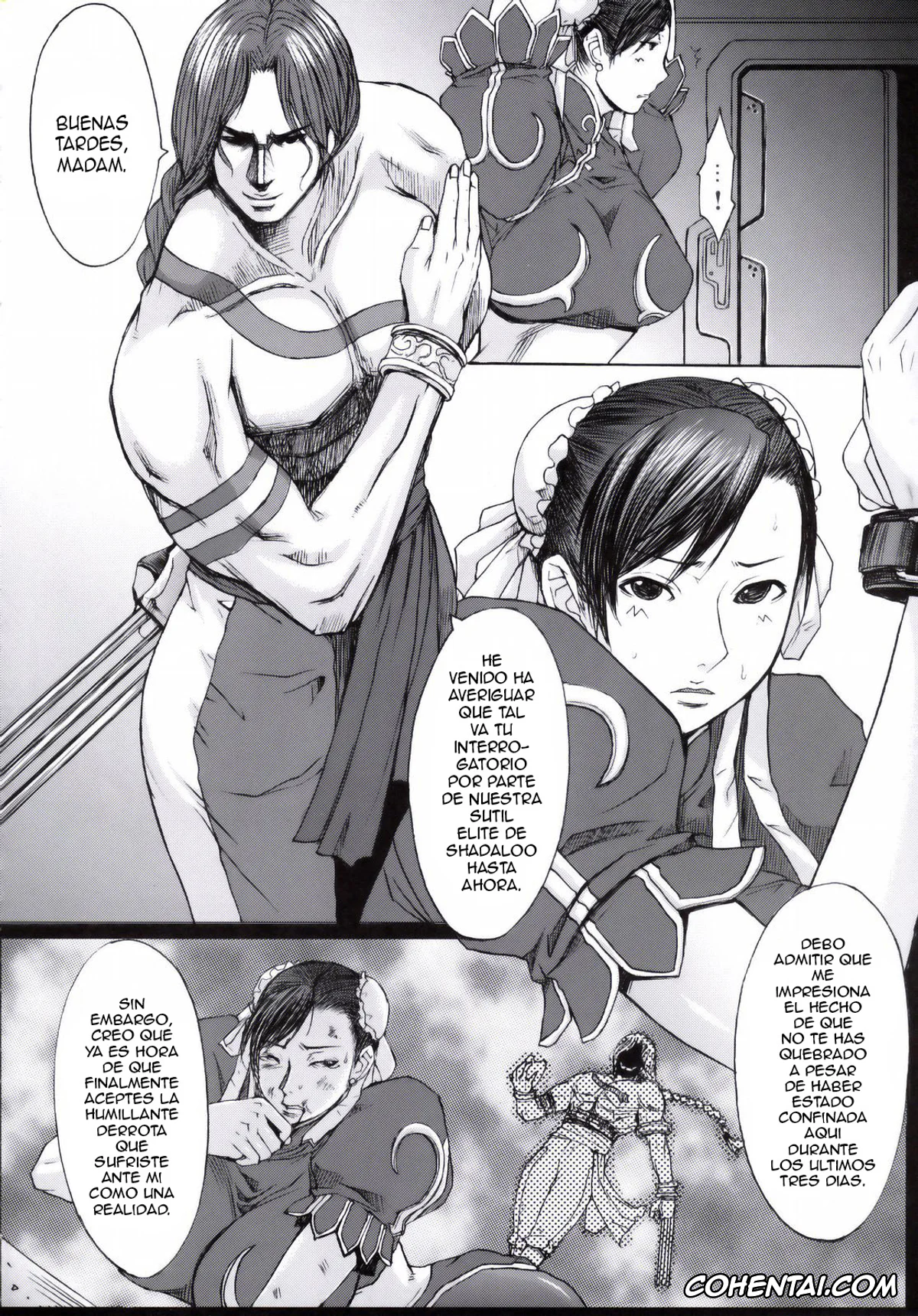 Street Fighter hentai, Cammy White hentai, Chun-Li hentai, Sakura Kasugano hentai, Vega hentai, Shinkyaku Bigi (Street Fighter), pagina 3