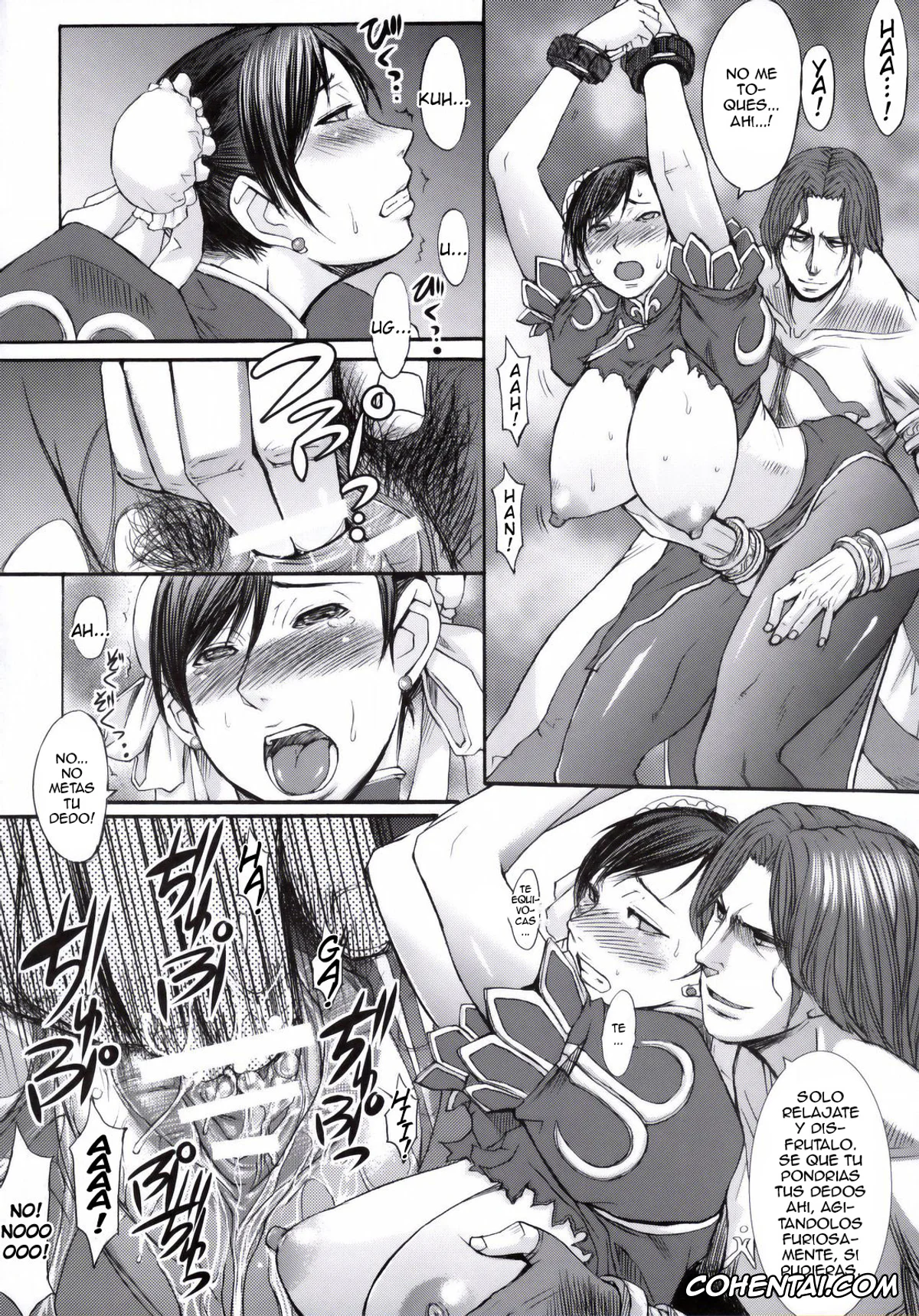 Street Fighter porno, Cammy White porno, Chun-Li porno, Sakura Kasugano porno, Vega porno, Shinkyaku Bigi (Street Fighter), pagina 11