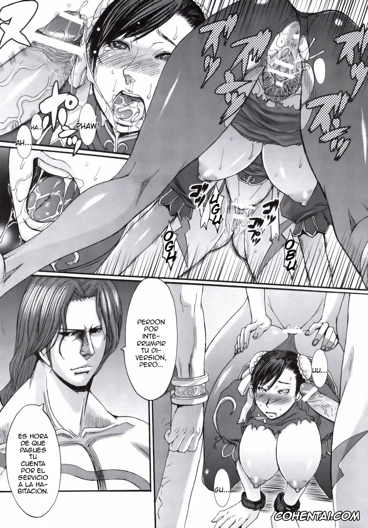 Street Fighter xxx, Cammy White xxx, Chun-Li xxx, Sakura Kasugano xxx, Vega xxx, Shinkyaku Bigi (Street Fighter), pagina 28