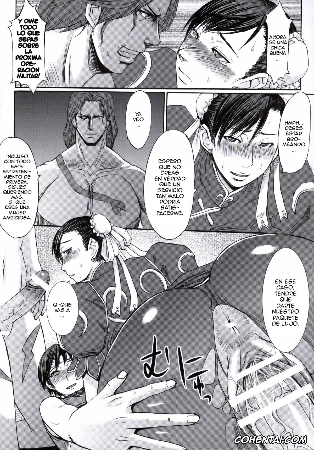 Street Fighter porno, Cammy White porno, Chun-Li porno, Sakura Kasugano porno, Vega porno, Shinkyaku Bigi (Street Fighter), pagina 29