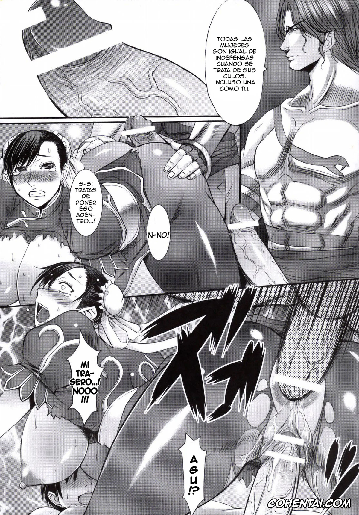 Street Fighter xxx, Cammy White xxx, Chun-Li xxx, Sakura Kasugano xxx, Vega xxx, Shinkyaku Bigi (Street Fighter), pagina 31