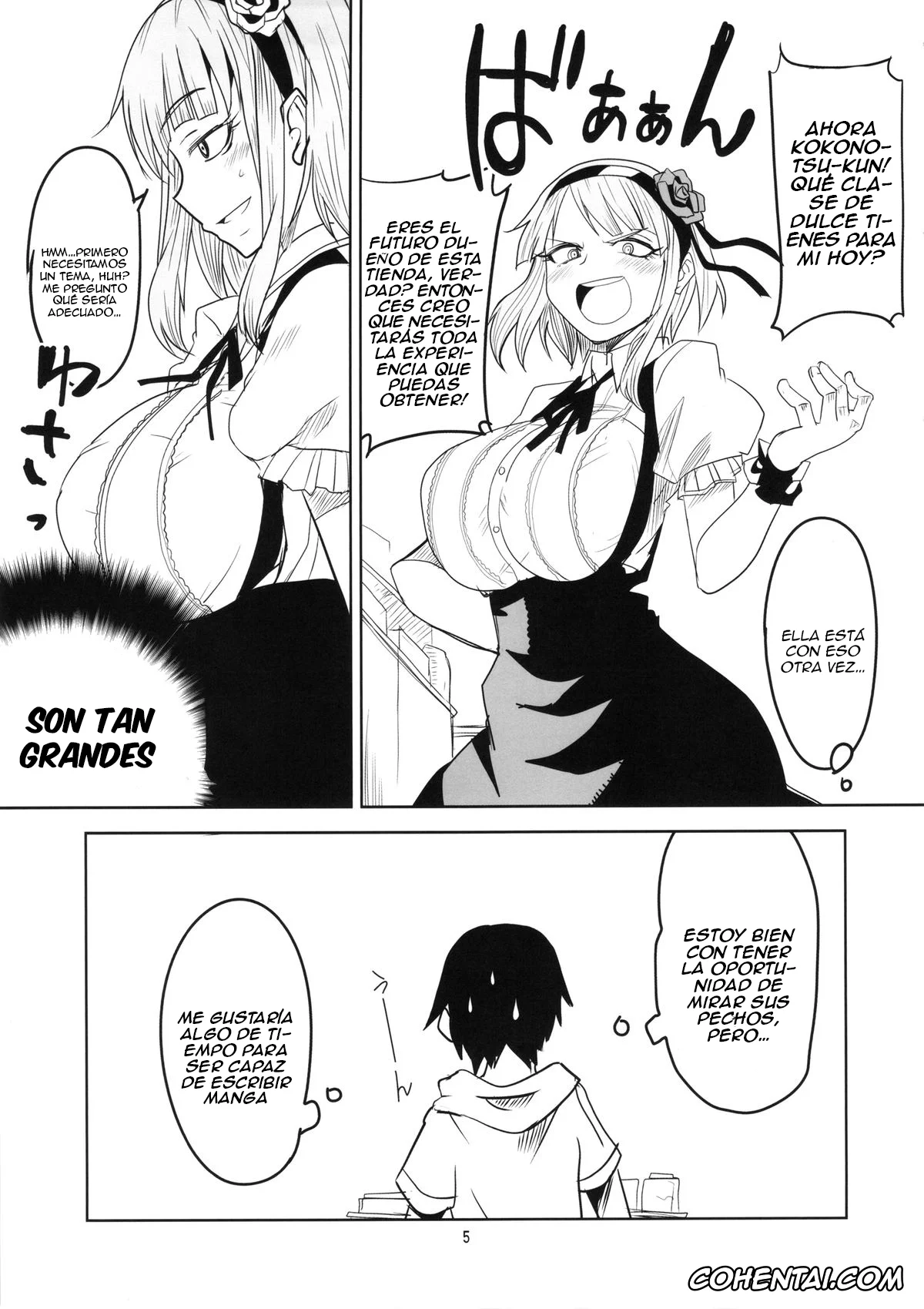 Dagashi Kashi hentai, Hotaru Shidare hentai, Kokonotsu Shikada hentai, Dagashi Chichi (Dagashi Kashi), pagina 6