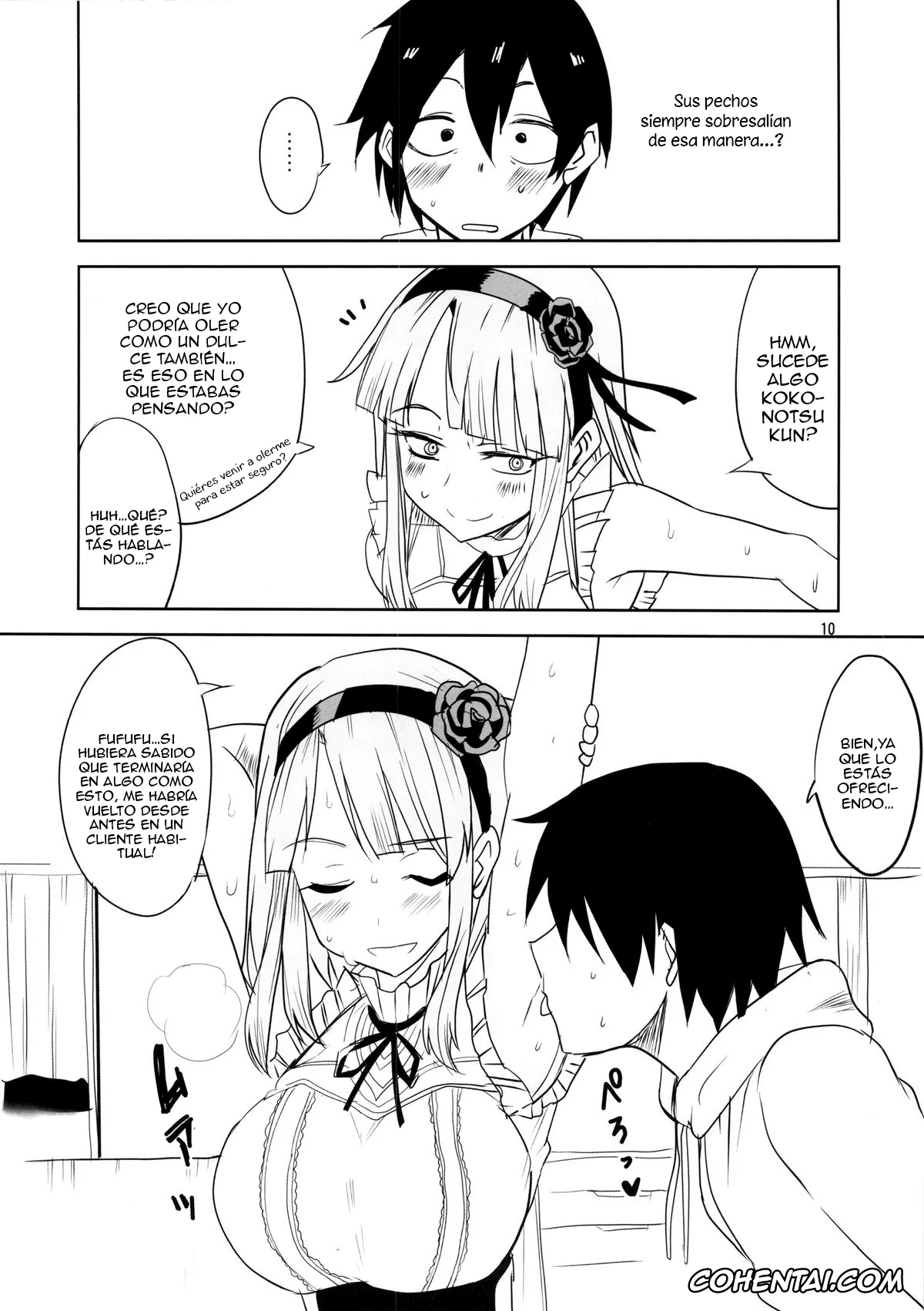 Dagashi Kashi porno, Hotaru Shidare porno, Kokonotsu Shikada porno, Dagashi Chichi (Dagashi Kashi), pagina 11