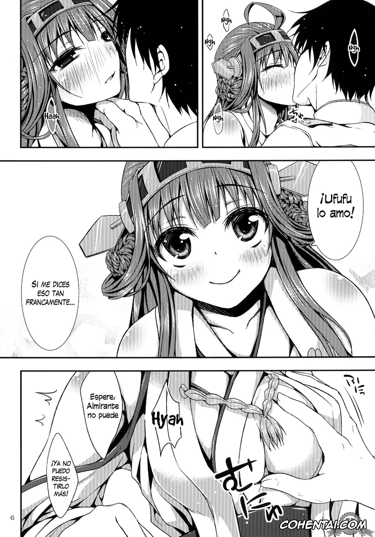 Kantai Collection -KanColle- porno, Kongou porno, Teitoku porno, Kongou Collection (Kantai Collection -KanColle-), pagina 5