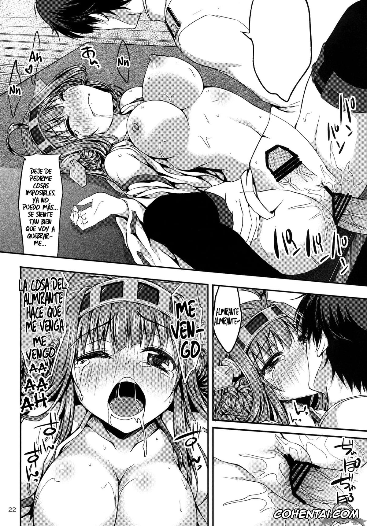Kantai Collection -KanColle- hentai, Kongou hentai, Teitoku hentai, Kongou Collection (Kantai Collection -KanColle-), pagina 21