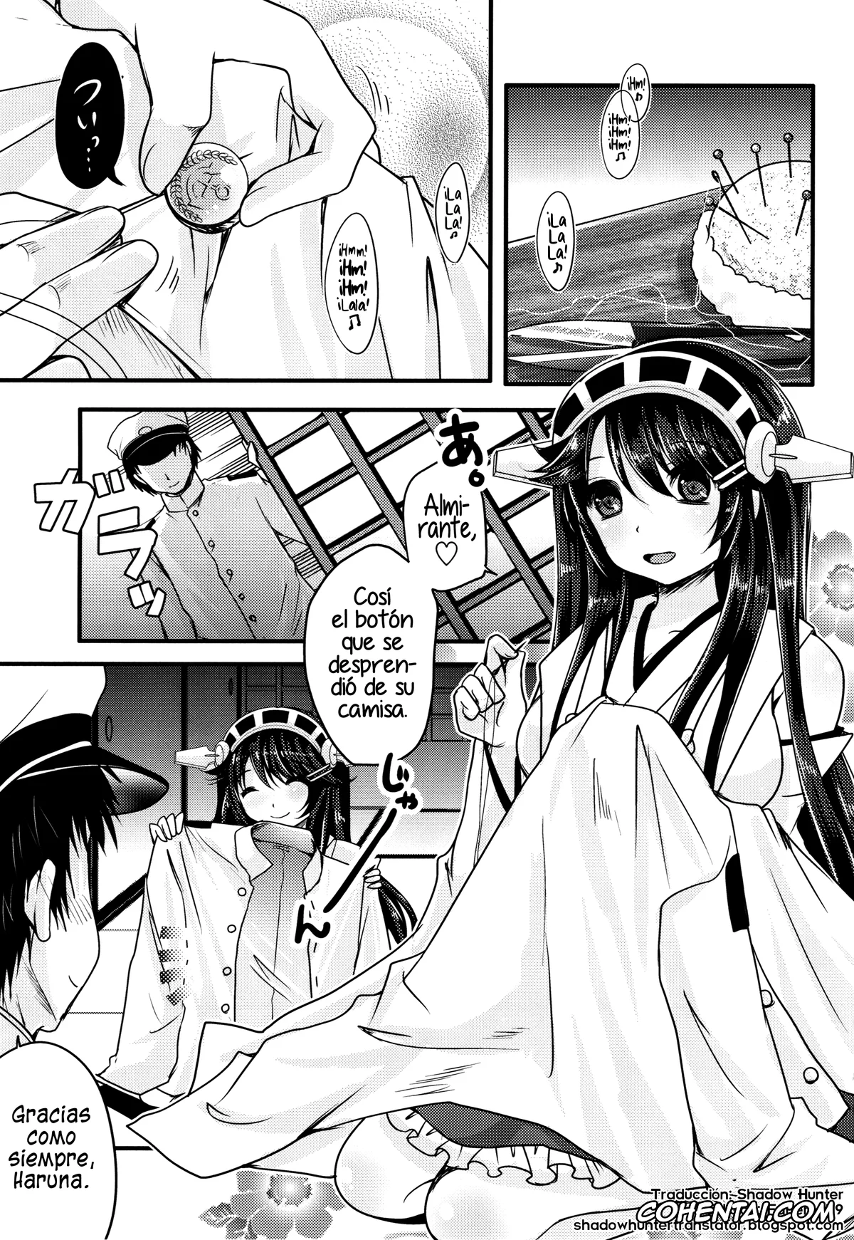 Kantai Collection -KanColle- porno, Haruna porno, Teitoku porno, Diamond Rhapsody (Kantai Collection -KanColle-), pagina 2
