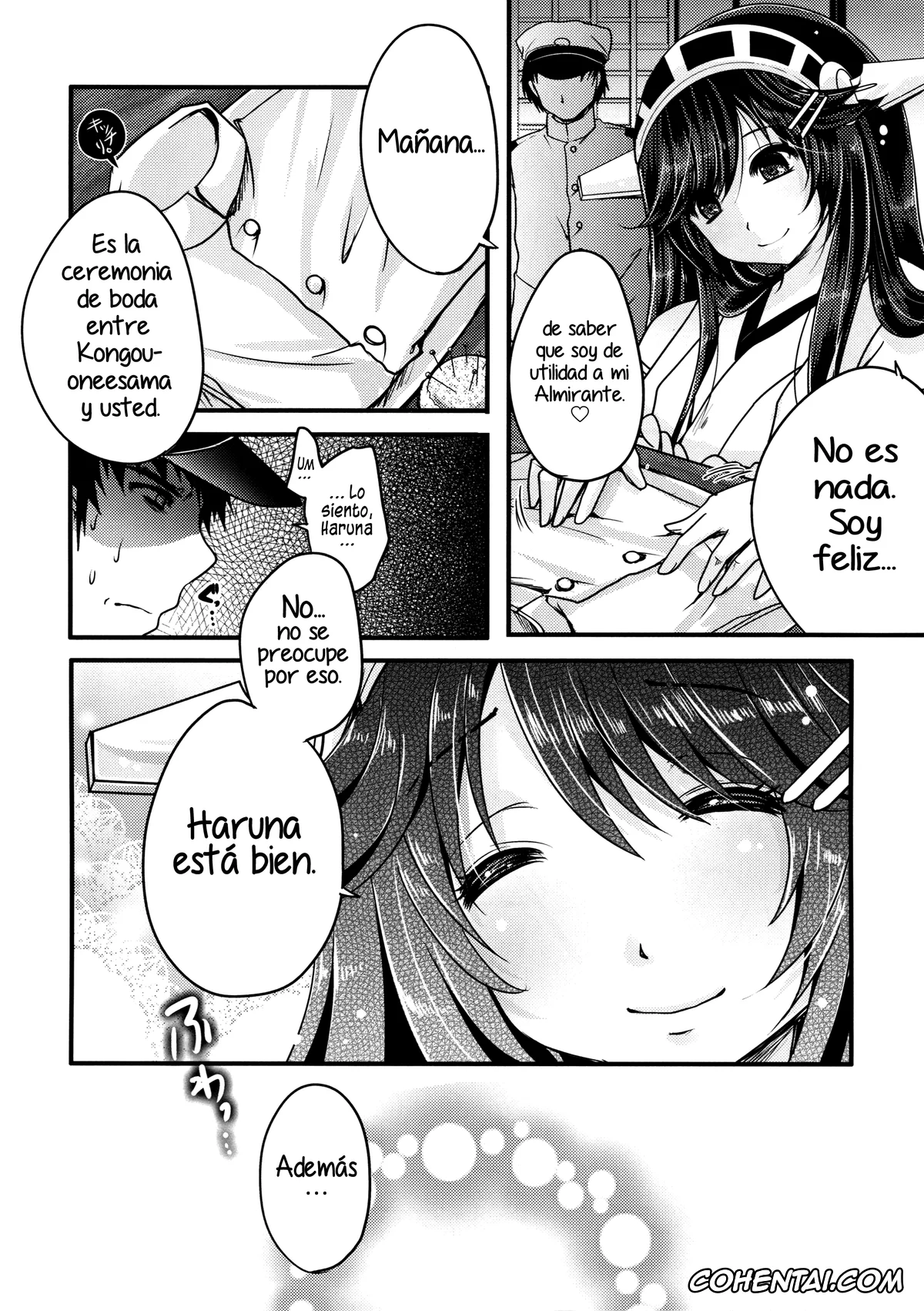 Kantai Collection -KanColle- hentai, Haruna hentai, Teitoku hentai, Diamond Rhapsody (Kantai Collection -KanColle-), pagina 3