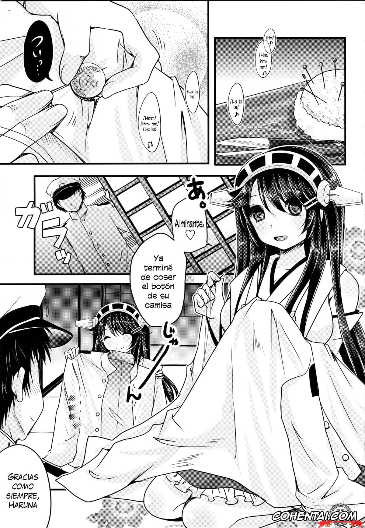 Kantai Collection -KanColle- porno, Haruna porno, Teitoku porno, Diamond Rhapsody (Kantai Collection -KanColle-), pagina 2