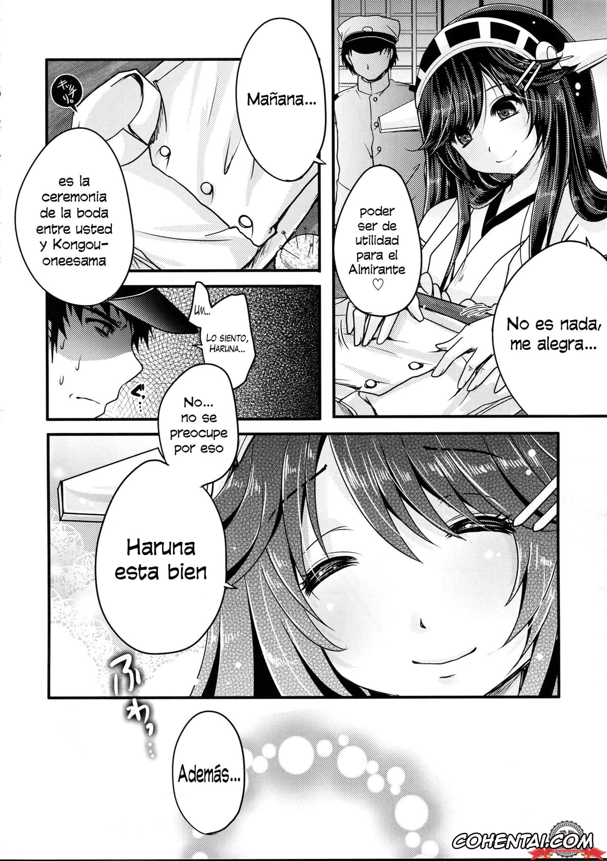 Kantai Collection -KanColle- hentai, Haruna hentai, Teitoku hentai, Diamond Rhapsody (Kantai Collection -KanColle-), pagina 3