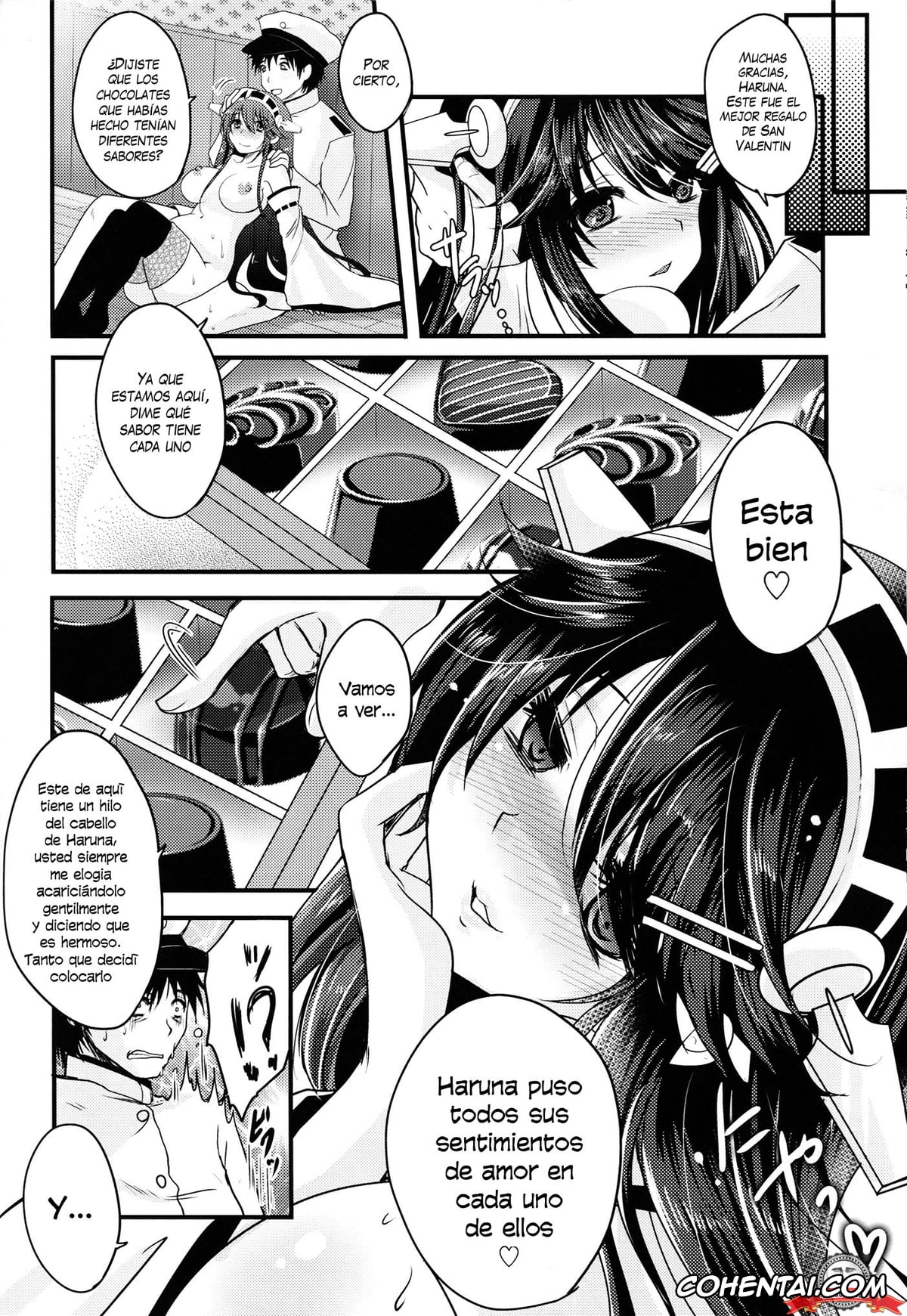 Kantai Collection -KanColle- xxx, Haruna xxx, Teitoku xxx, Shin Ai Chocolat (Kantai Collection -KanColle-), pagina 19