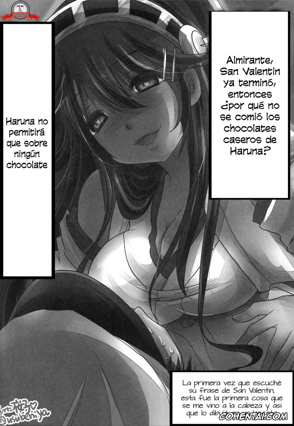 Kantai Collection -KanColle- porno, Haruna porno, Teitoku porno, Shin Ai Chocolat (Kantai Collection -KanColle-), pagina 23